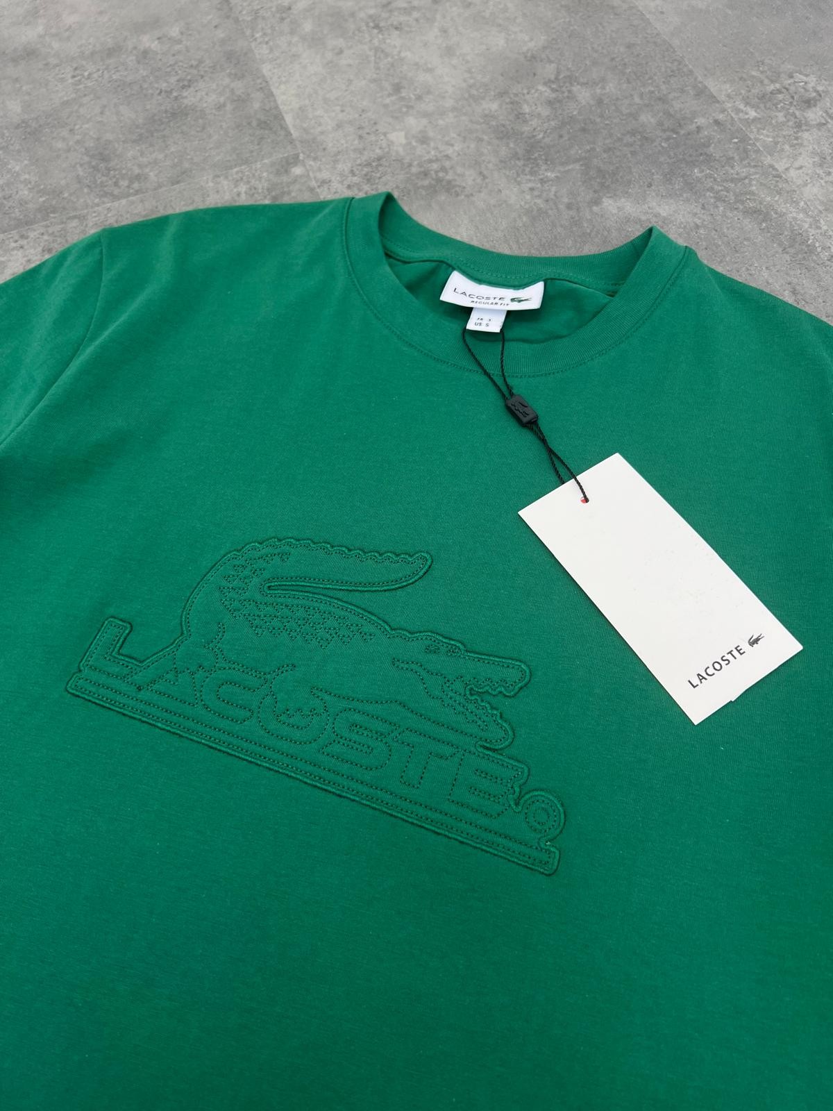 Yeni Sezon Mid Icon Full Nakış Logo Retro Again Logo Green T-shirt