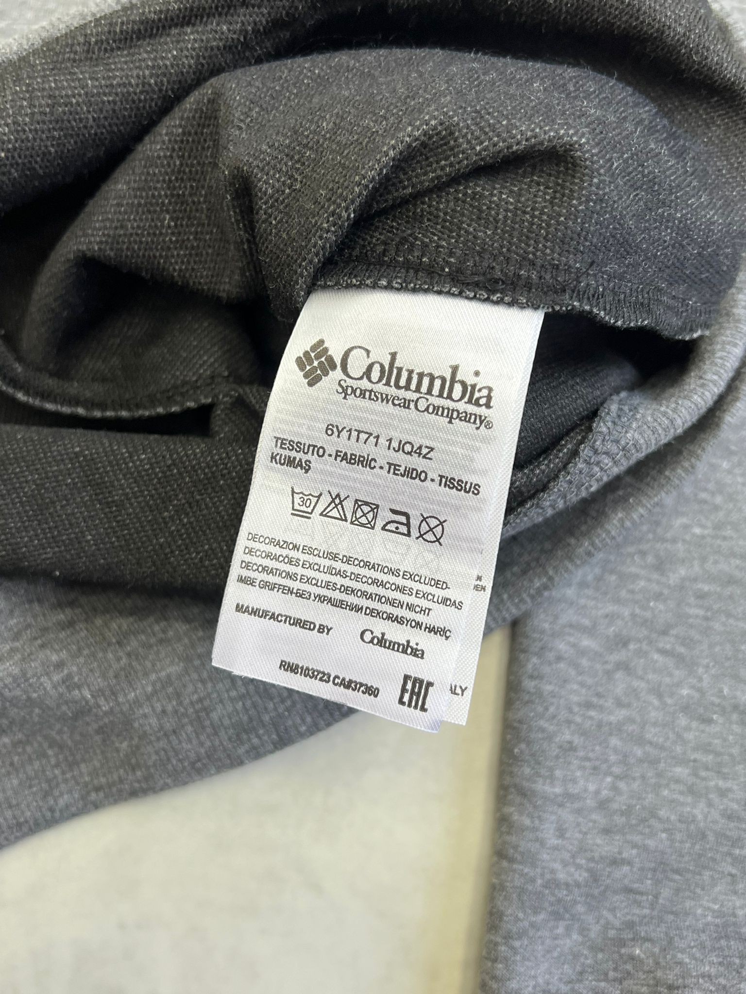 Basic Mid İcon Füme Sweatshirt