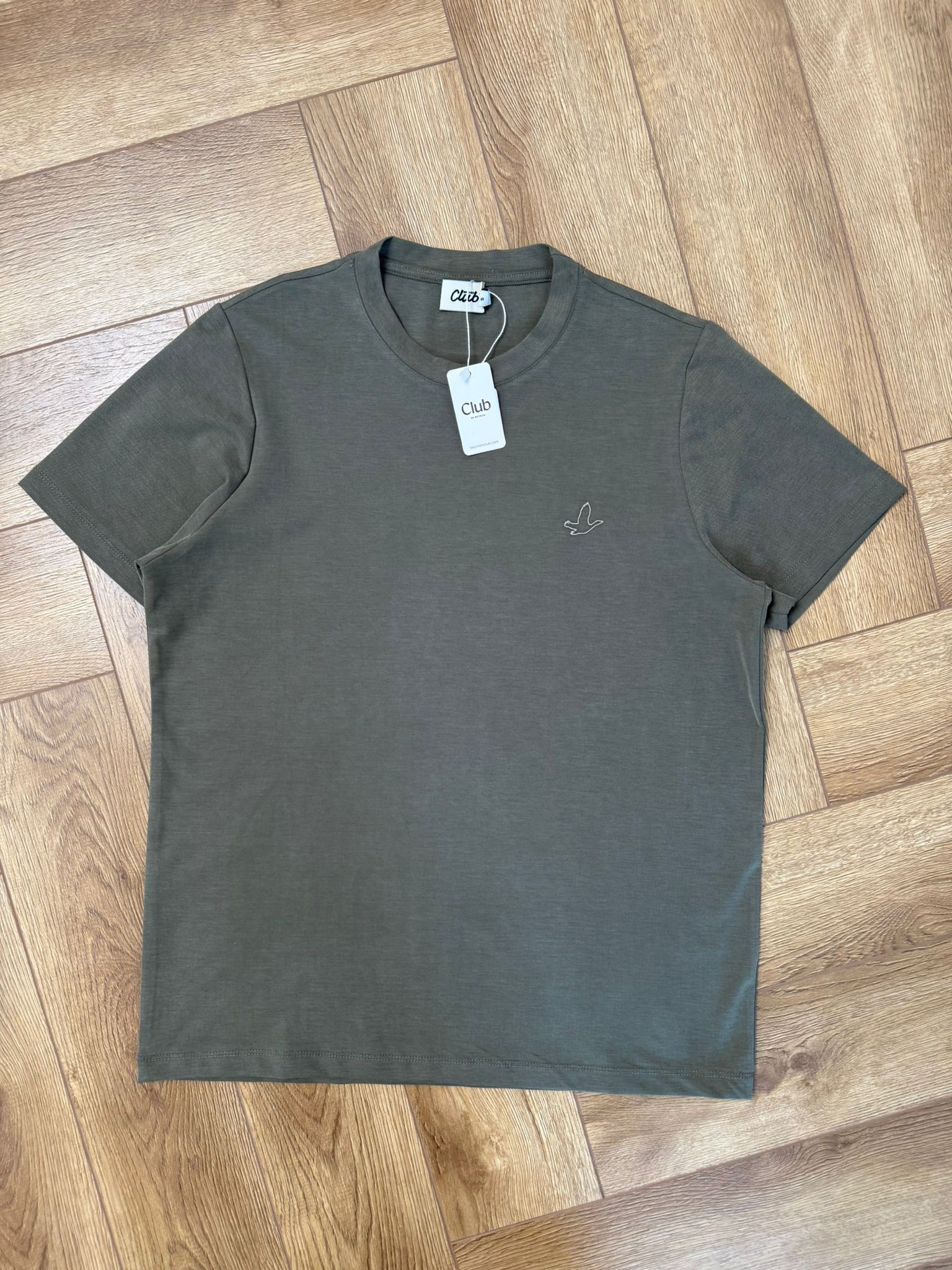 Yeni Sezon Modal Kumaş Özel Premium T-shirt - HAKİ