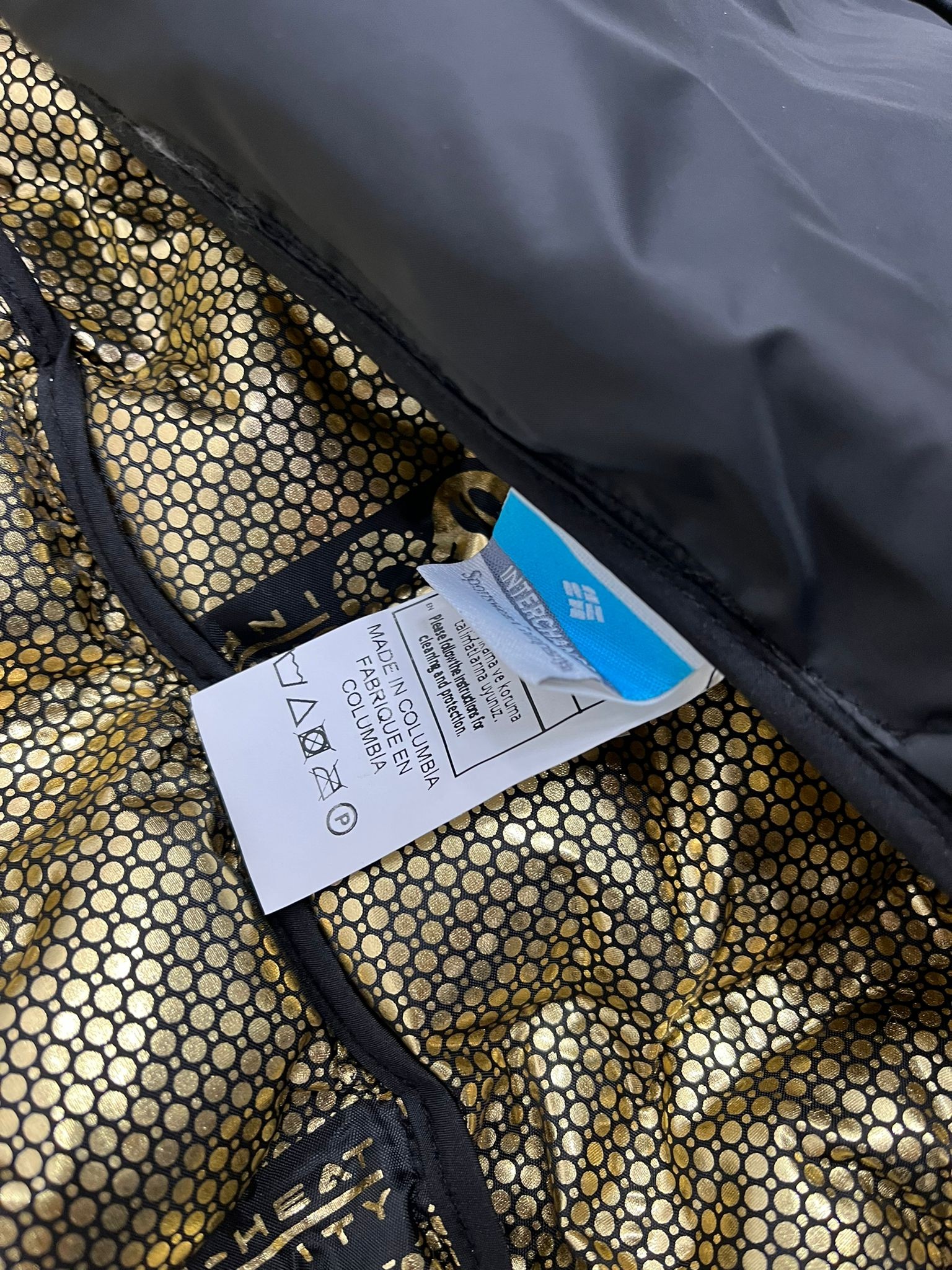 Delta Ridge Gold Termal 3D Astar Dolgulu Black Kapşonlu Mont