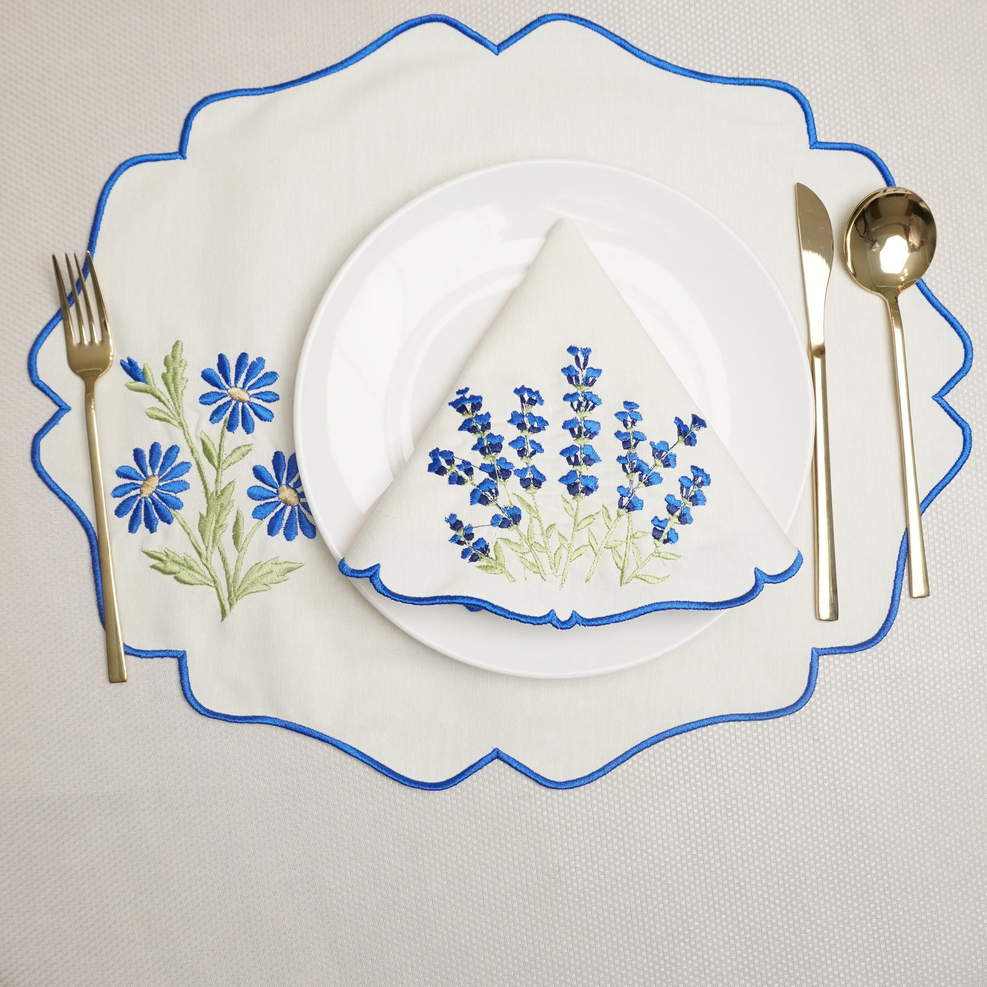 Krem İris Amerikan Servis 2 Adet