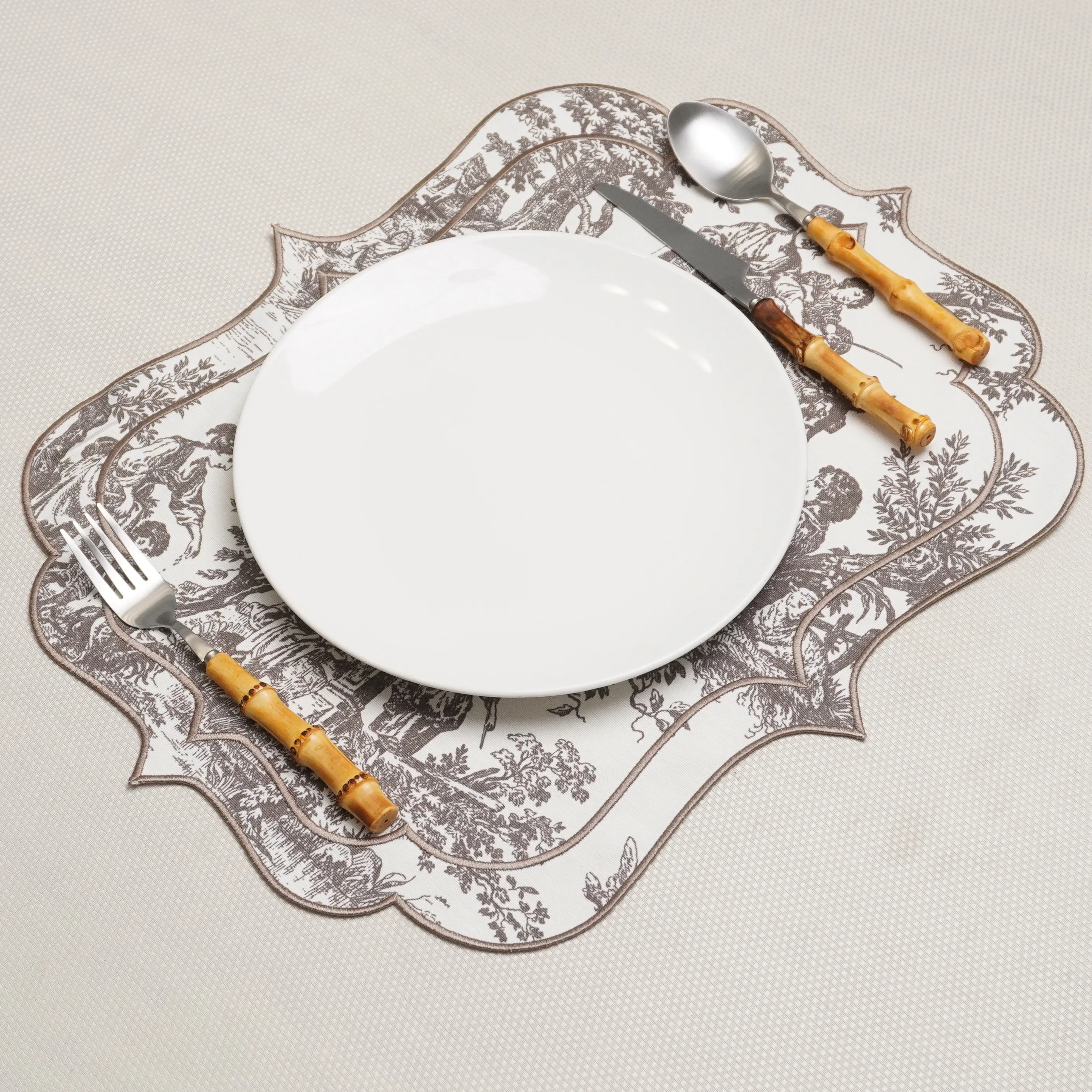 Kahverengi Vivienne Amerikan Servis 2 Adet