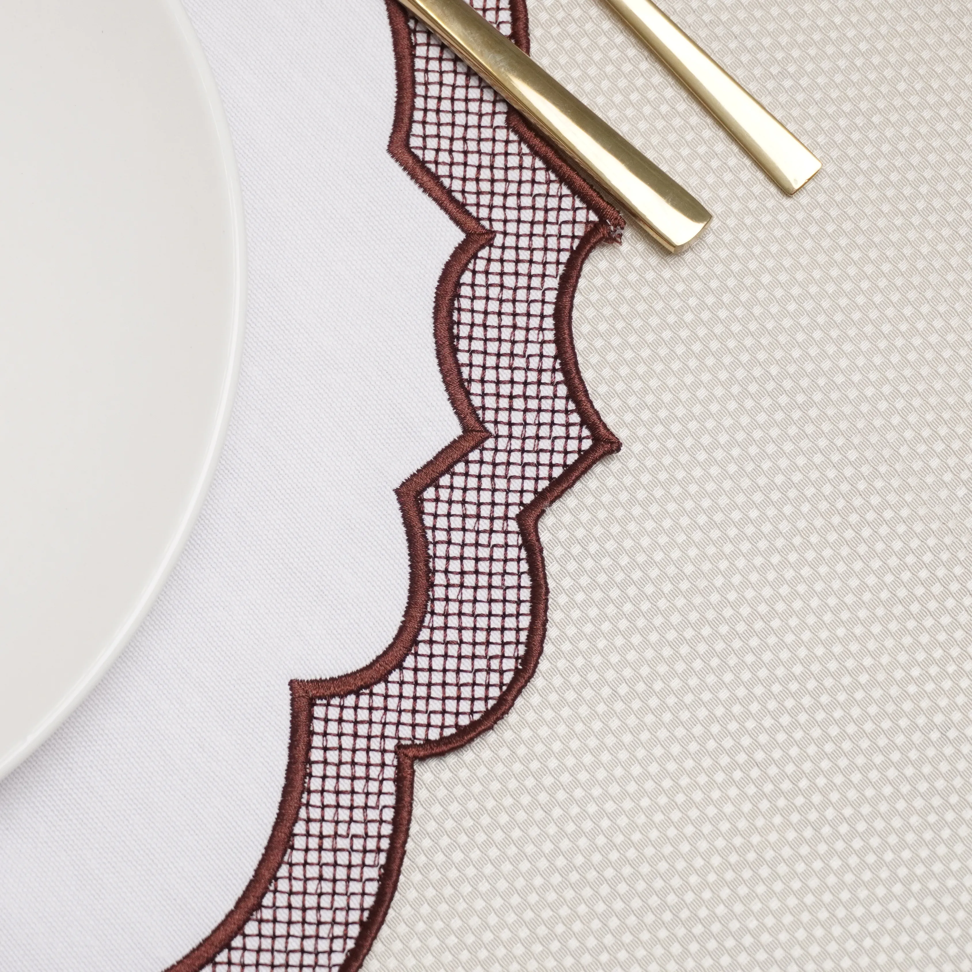 Beyaz Leona Amerikan Servis 2 Adet