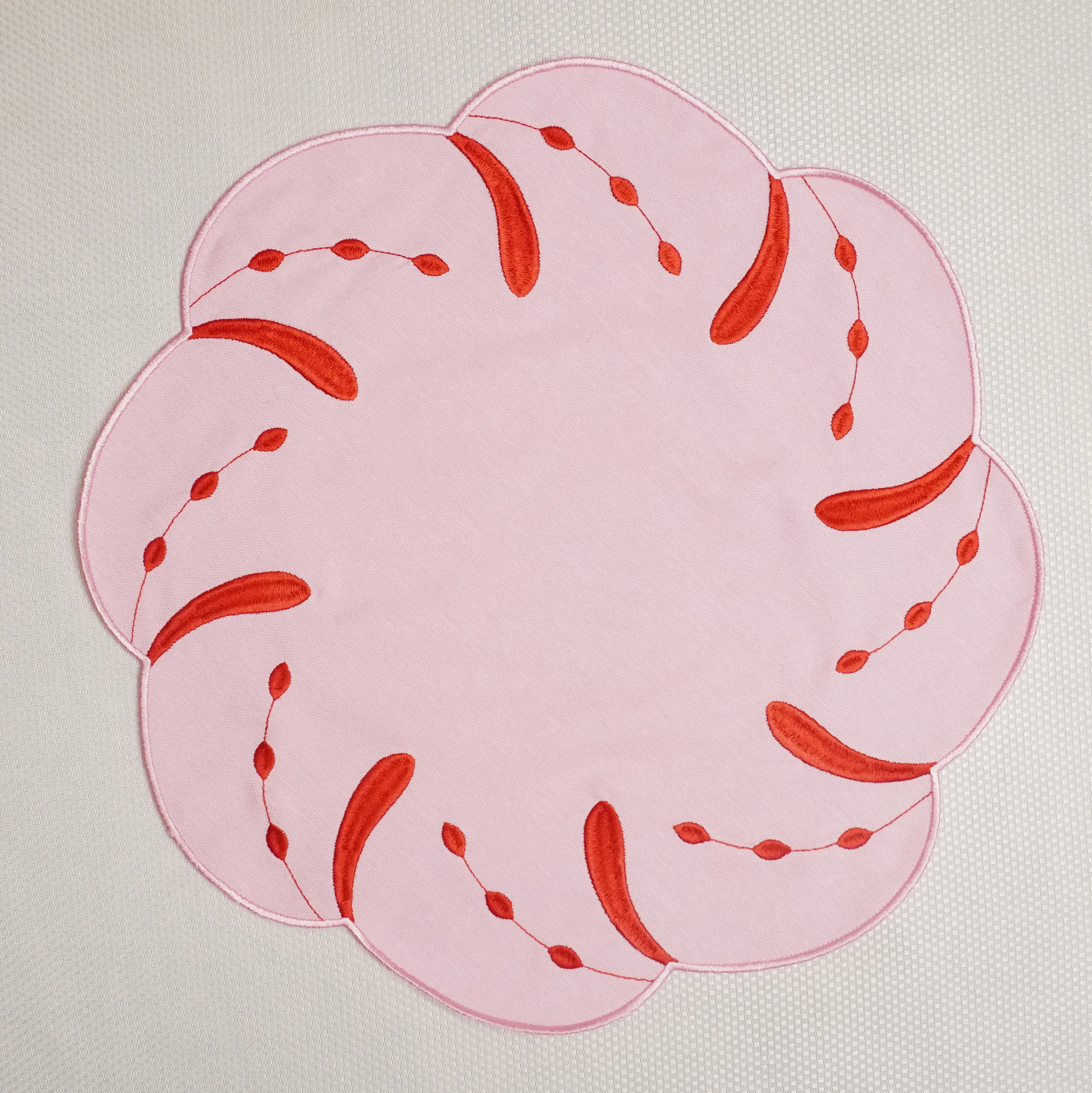 Pembe Amora Yemek Peçetesi 2 Adet