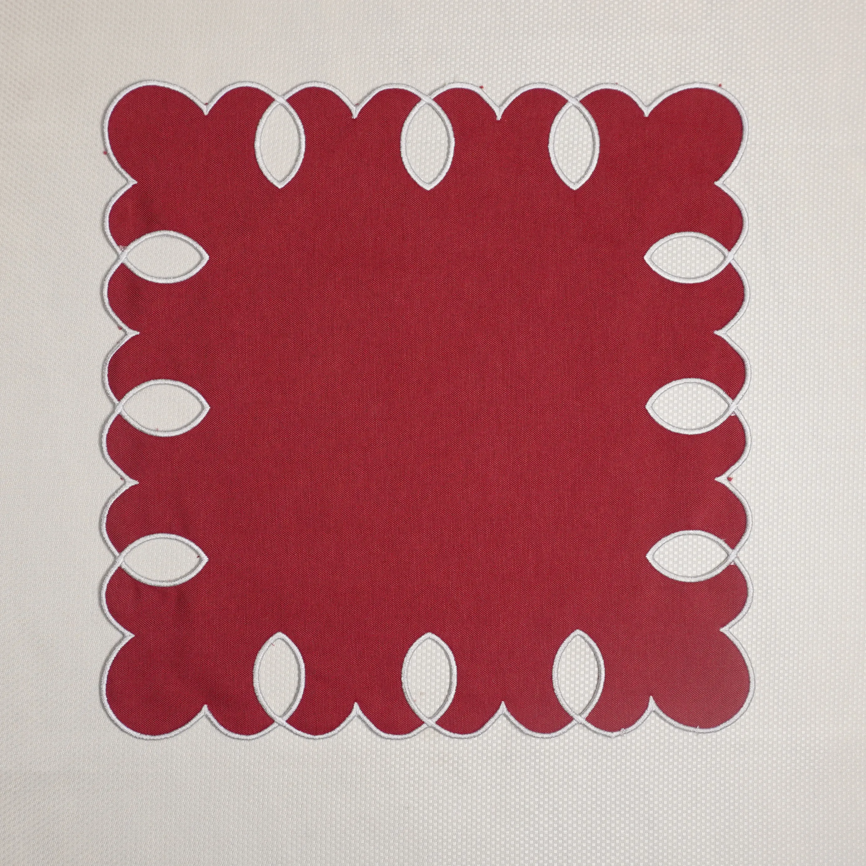 Bordo Noelle Yemek Peçetesi 2 Adet