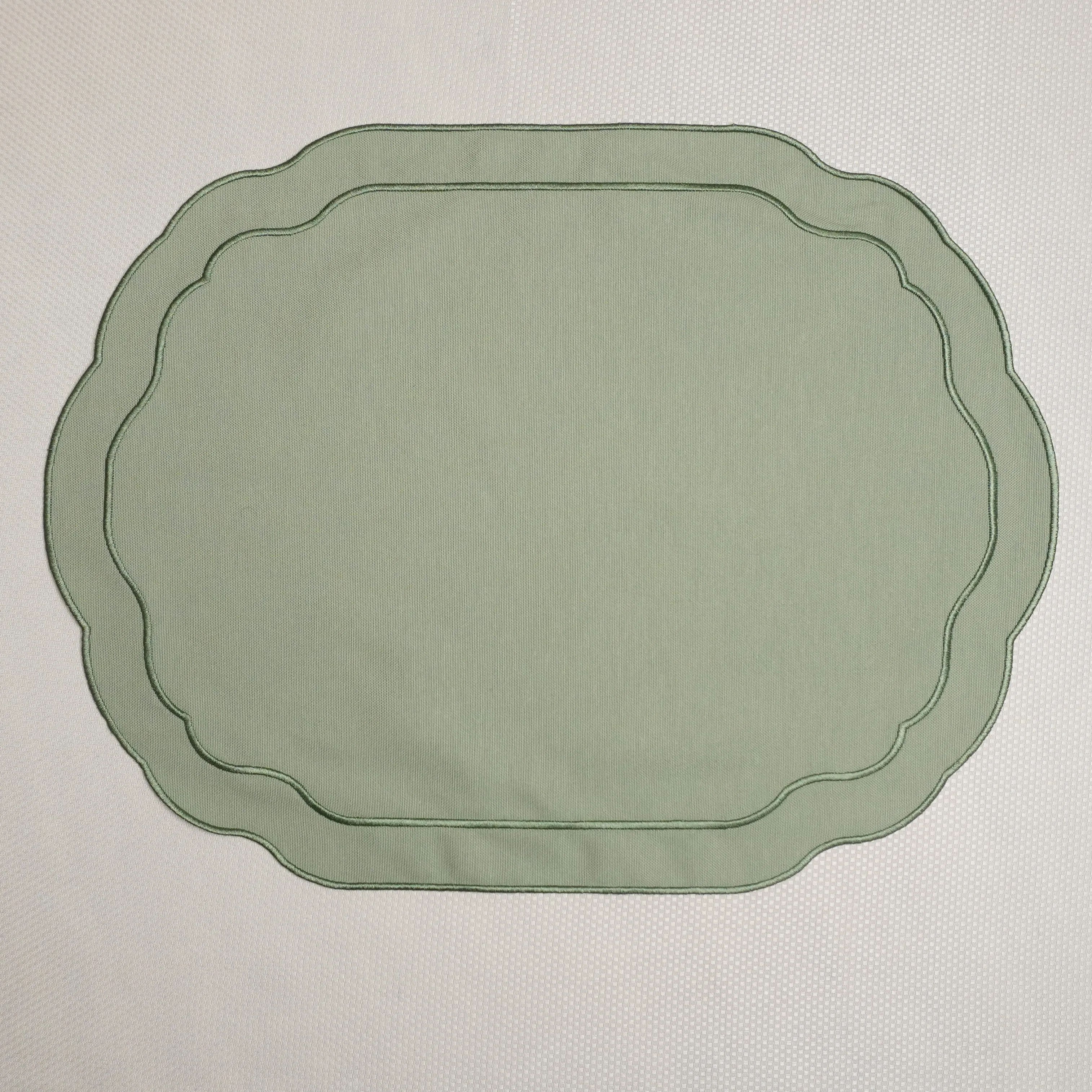 Yeşil Sage Verde Amerikan Servis 2 Adet