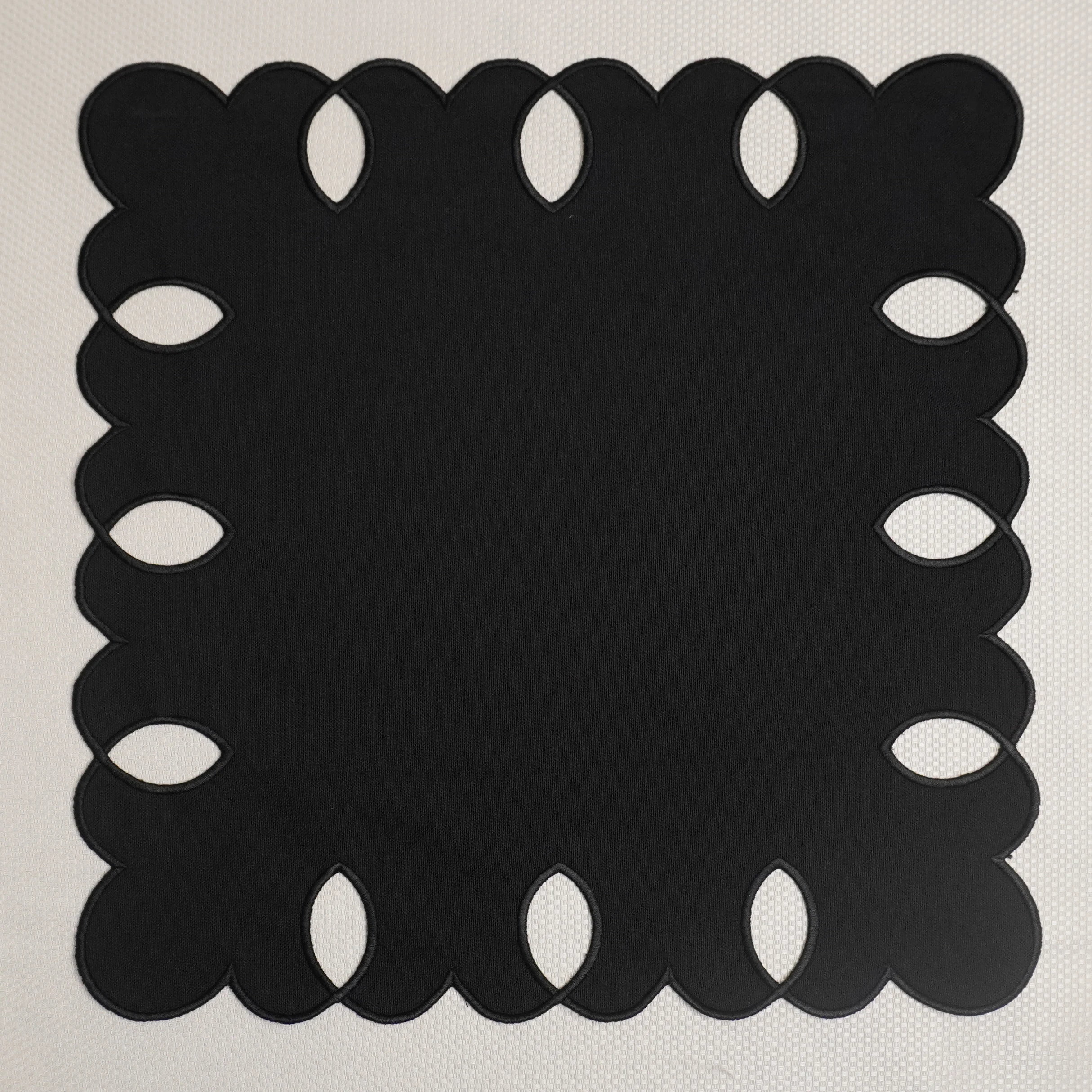 Siyah Noelle Yemek Peçetesi 2 Adet