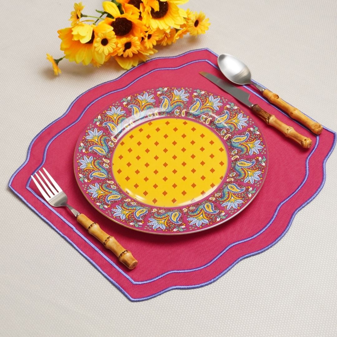 Bordo Liora Amerikan Servis 2 Adet