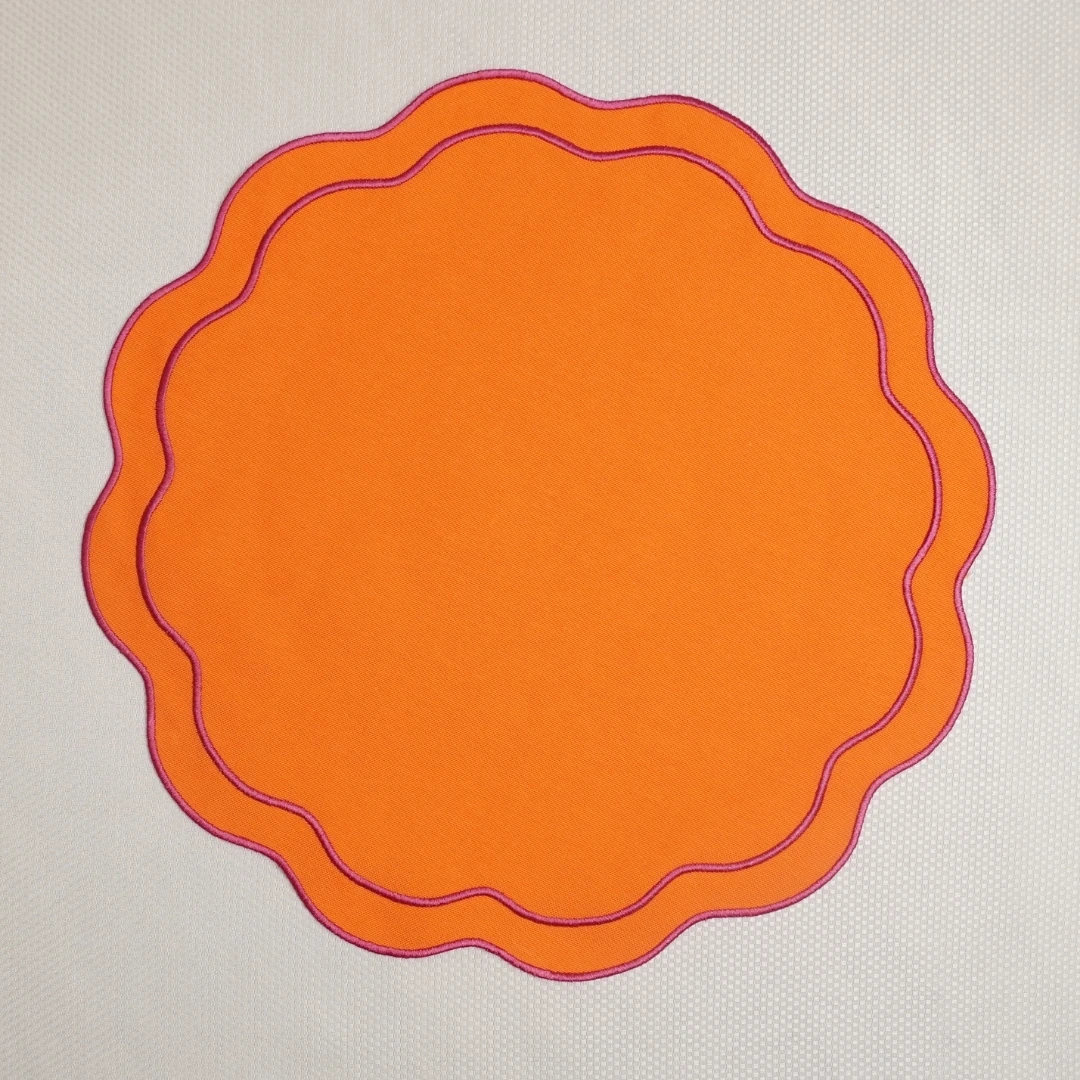 Turuncu Fiona Yemek Peçetesi 2 Adet