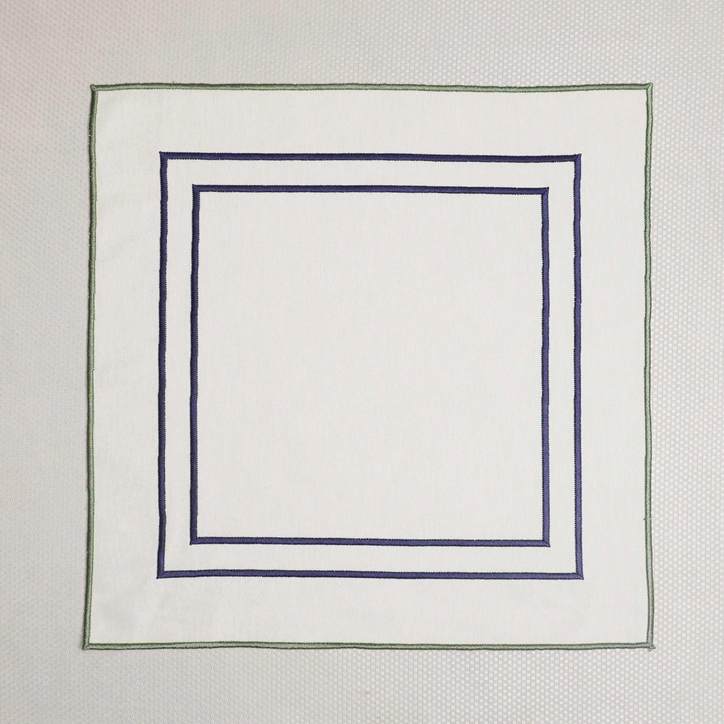 Beyaz Mavi Orion Yemek Peçetesi 2 Adet