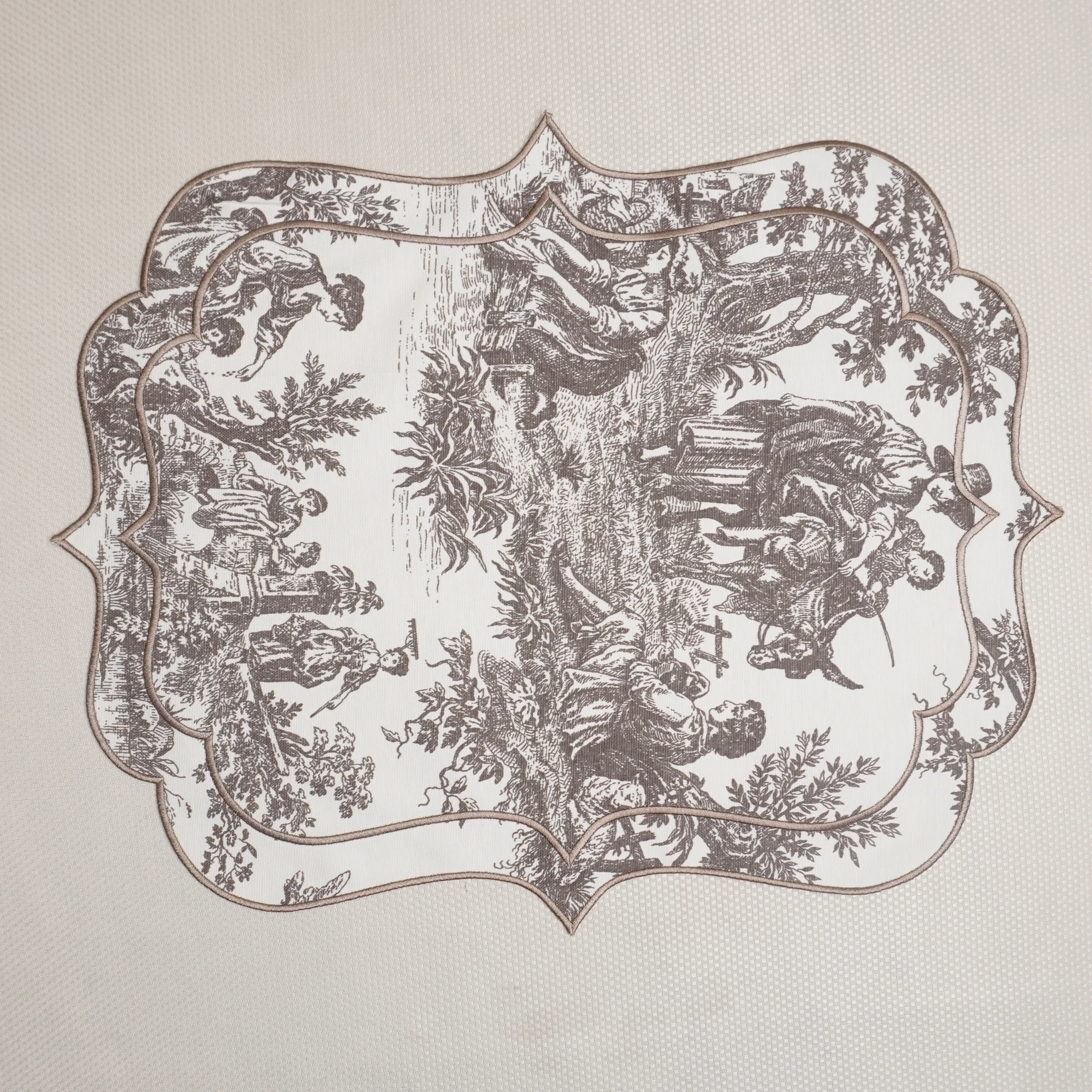 Kahverengi Vivienne Amerikan Servis 2 Adet