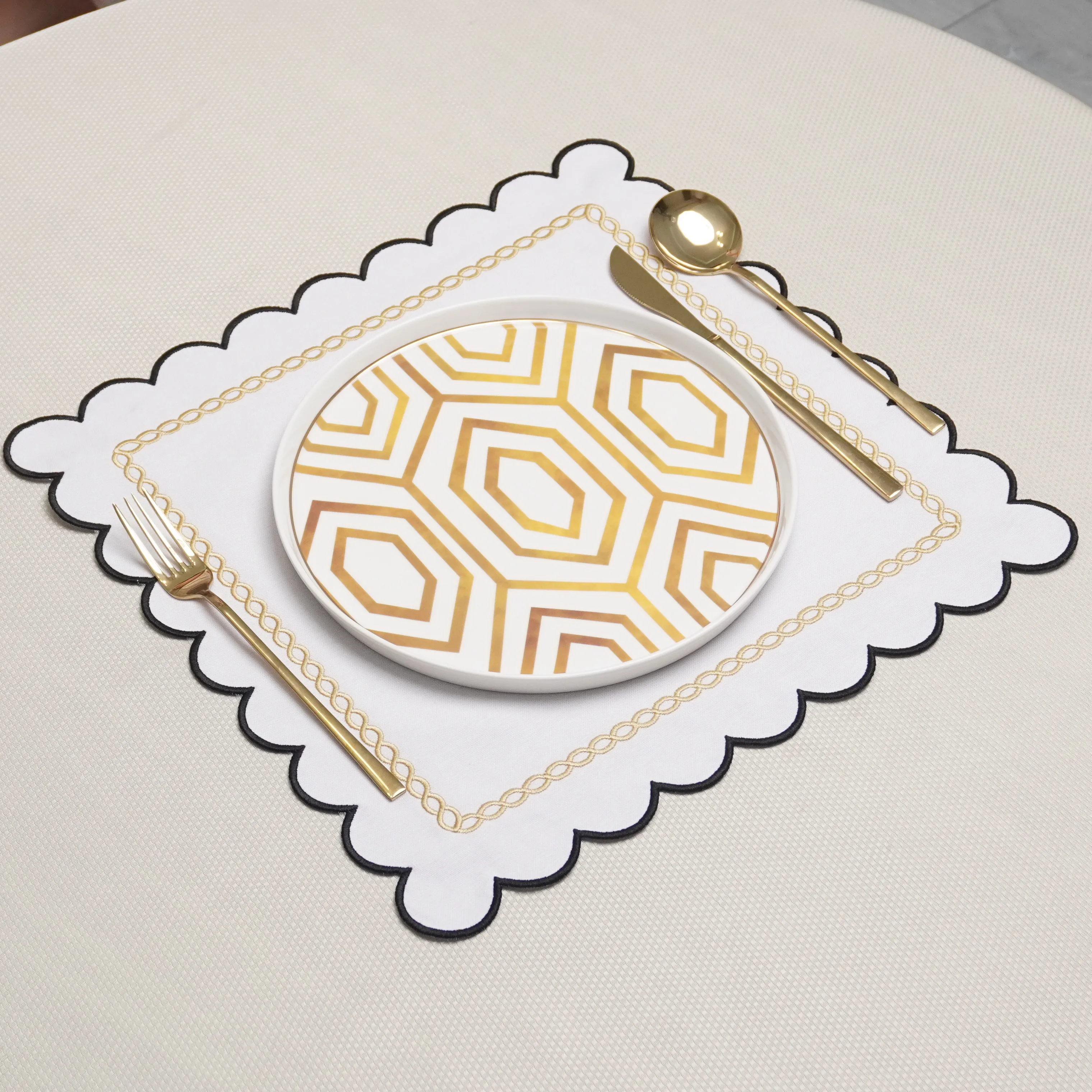 Beyaz Vera Amerikan Servis 2 Adet