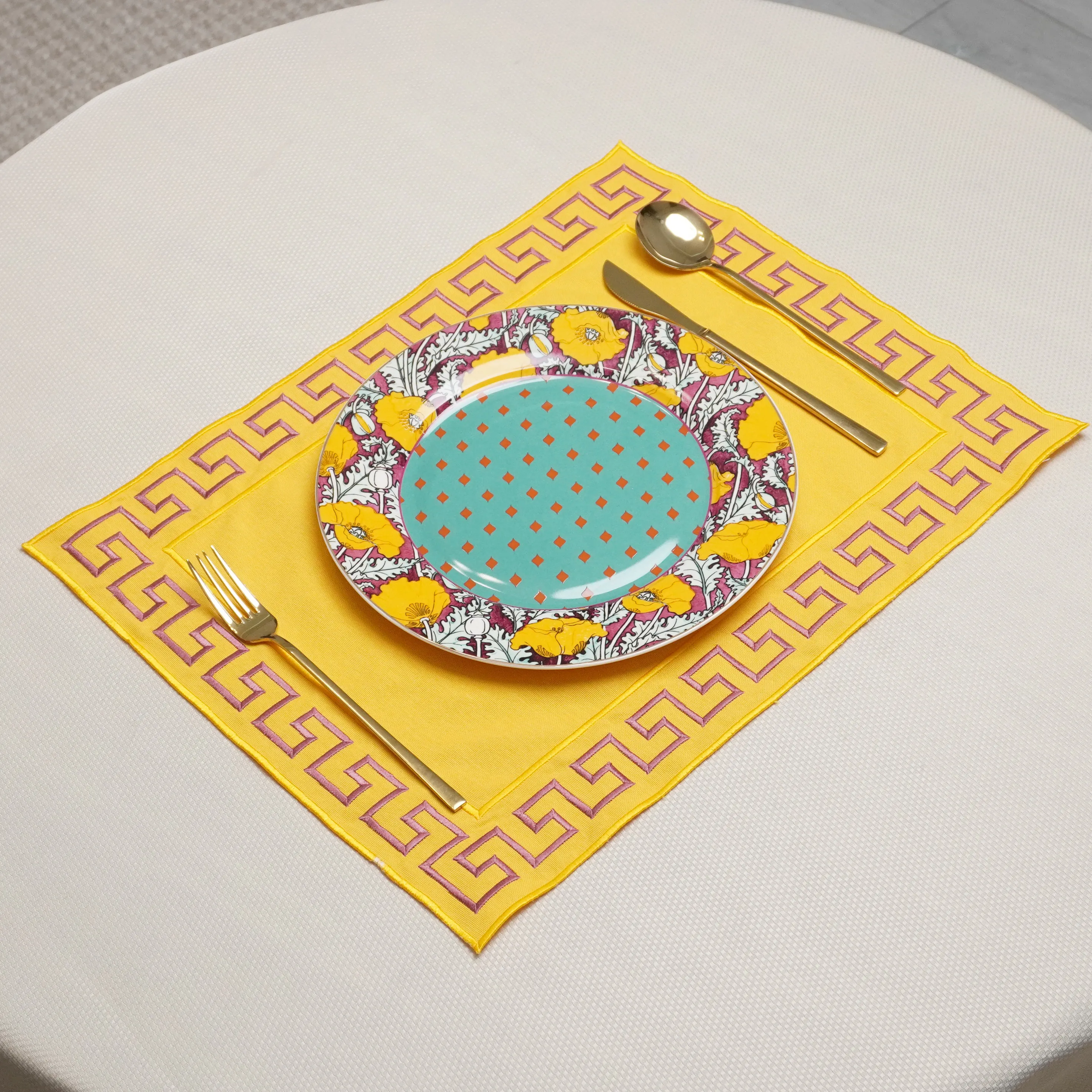 Sarı Maze Amerikan Servis 2 Adet