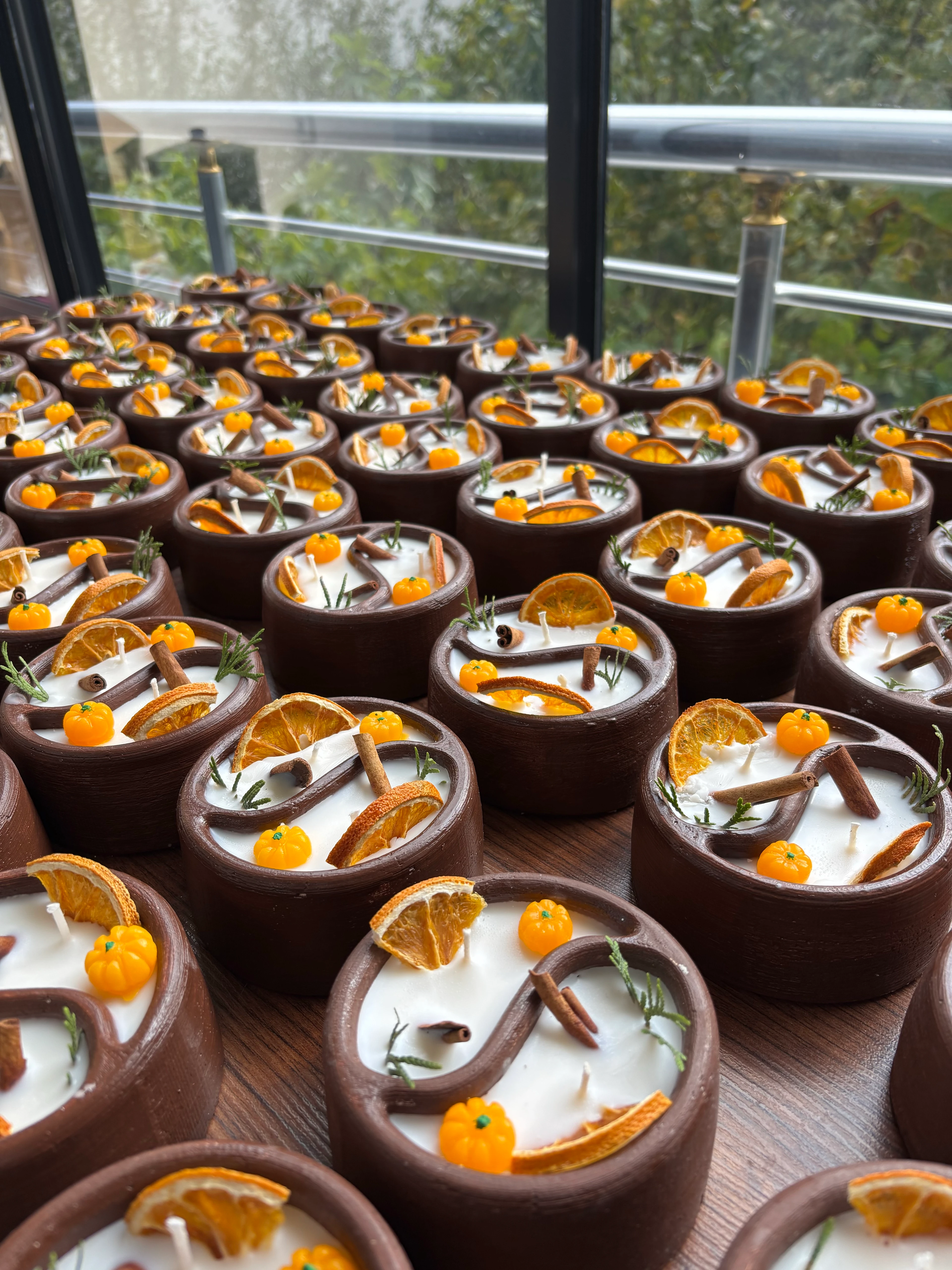 Ying Yang Sonbahar Konsept Mum