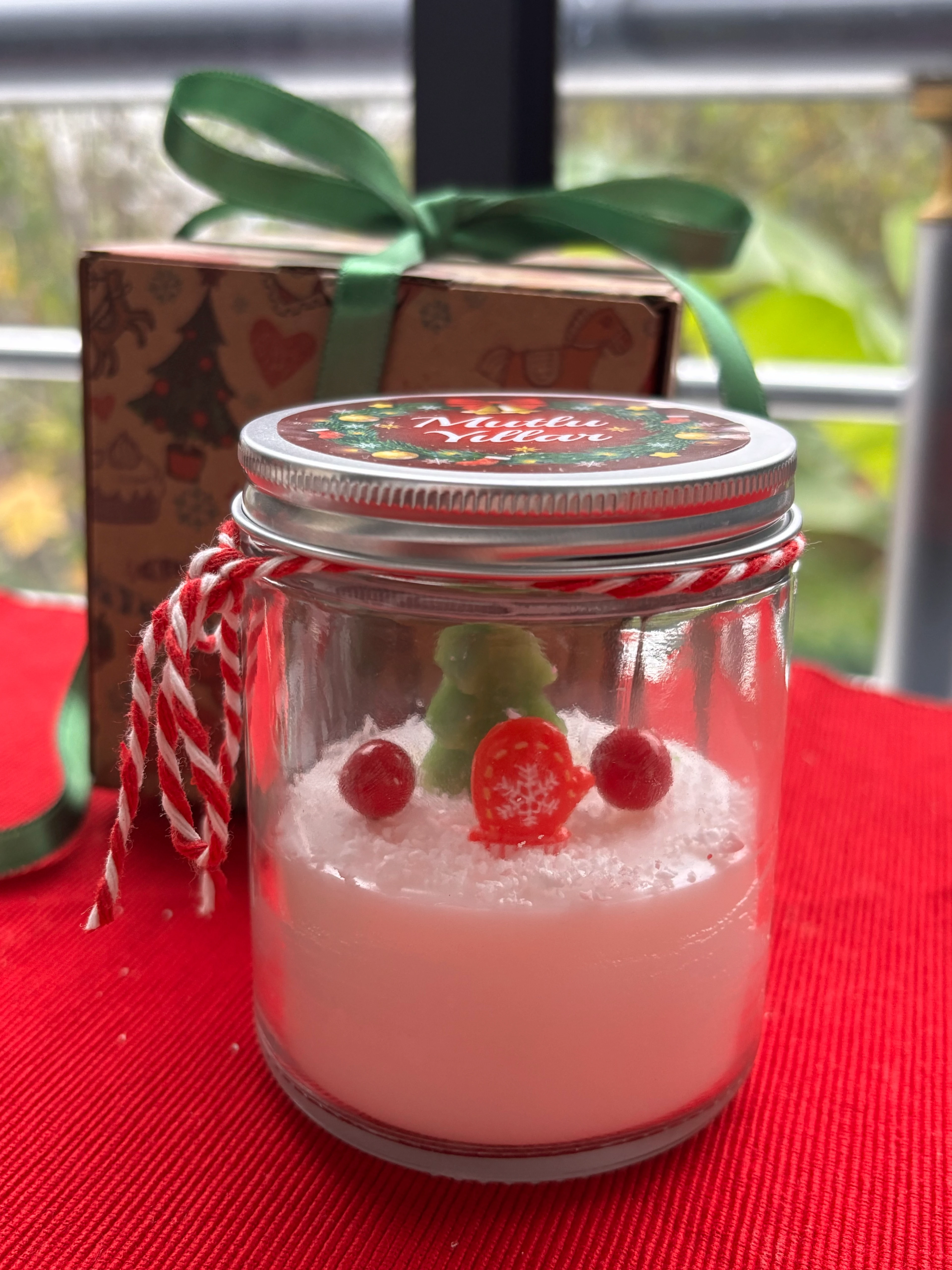 Orta Boy Cam Kavanoz Konsept Mum