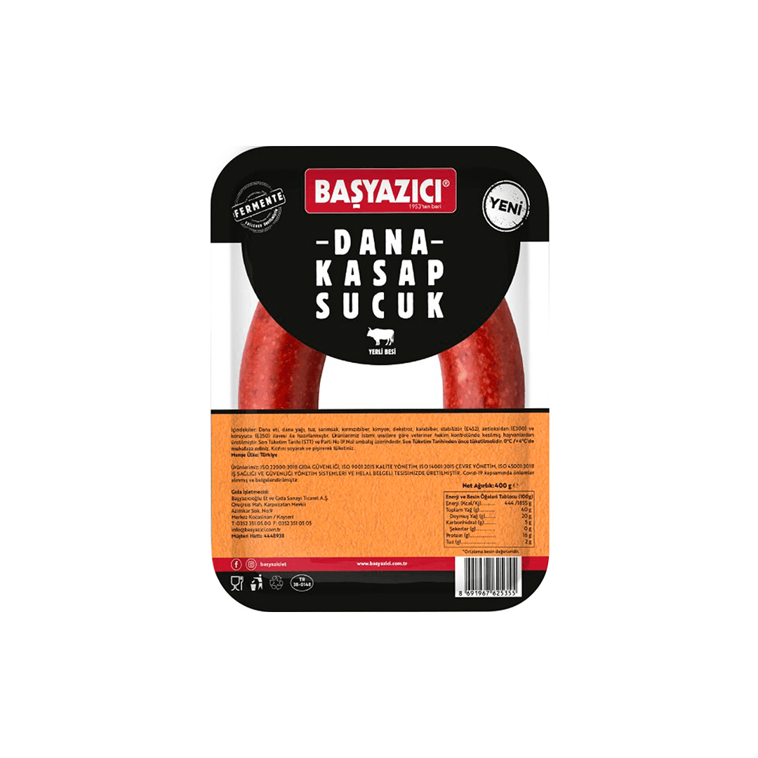 Başyazıcı Kasap Kangal Sucuk 400 gr