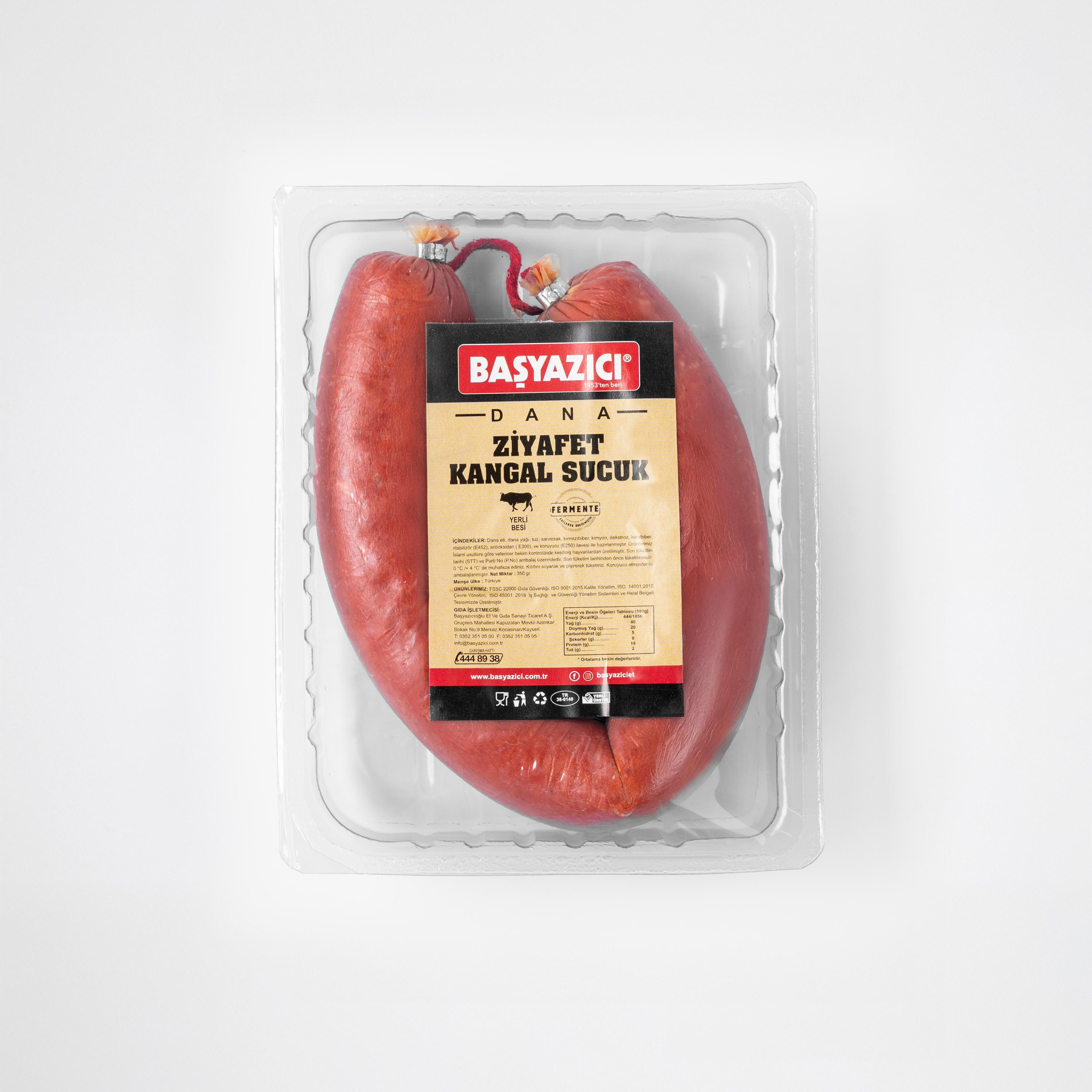 Başyazıcı Ziyafet Kangal Sucuk 350 gr