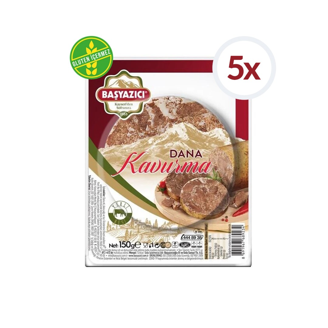 5 li Başyazıcı Kavurma Vakumlu 750 gr
