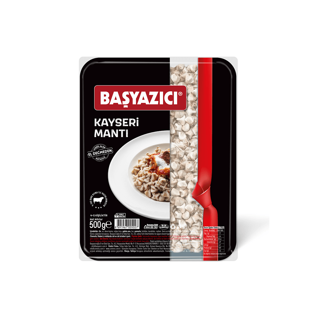 Başyazıcı Kayseri Mantısı (500 gr)