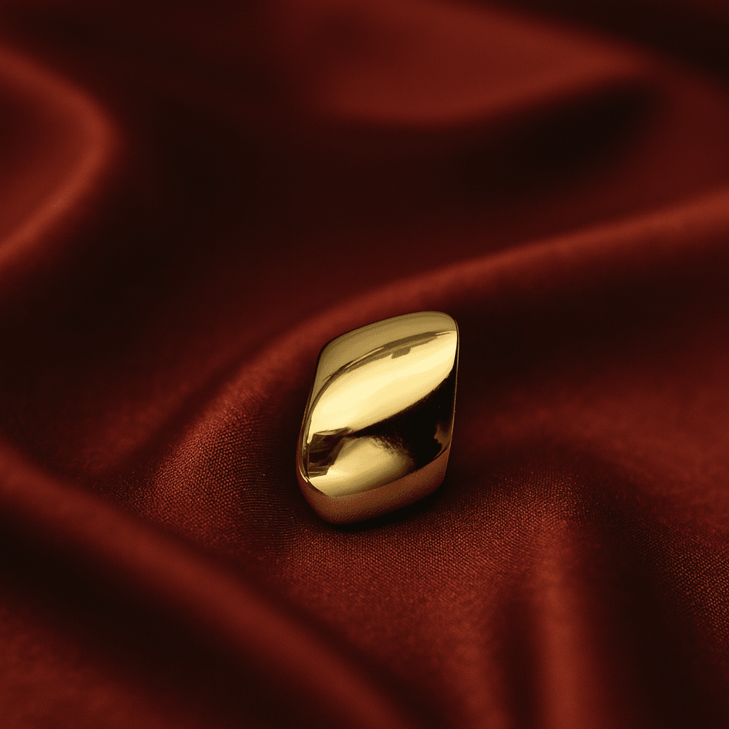 Gold Sade Çelik Yüzük