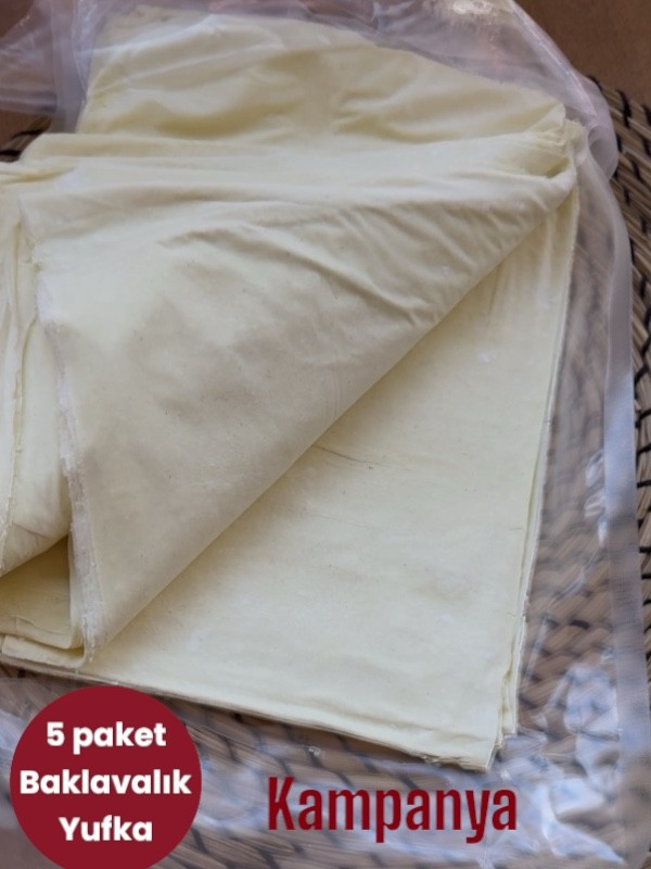  Baklavalık Yufka 5 Paket