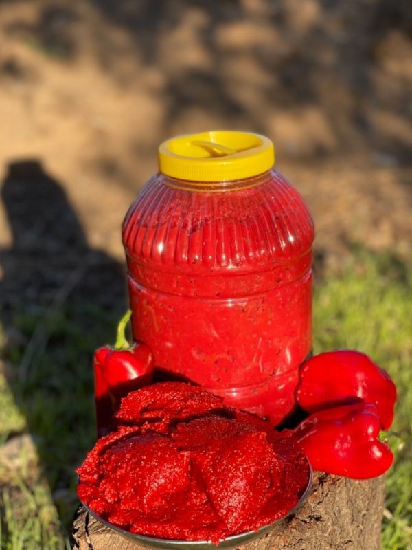 5 kg Acı Biber Salçası 
