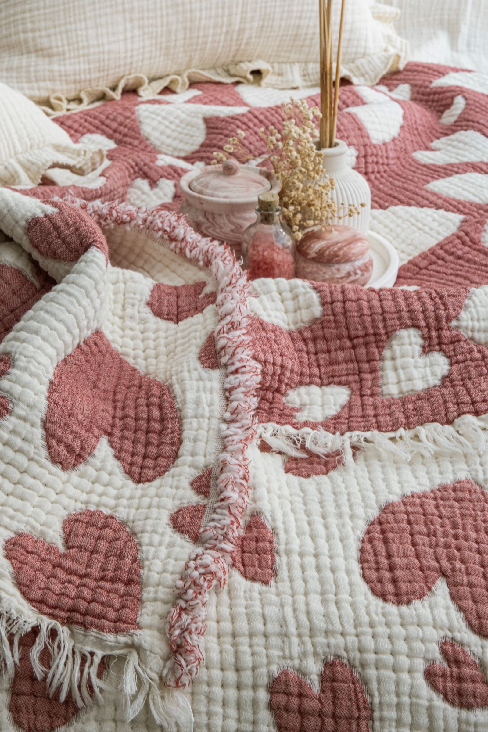 Müslin  Kalpli 7 Katlı Yorgan