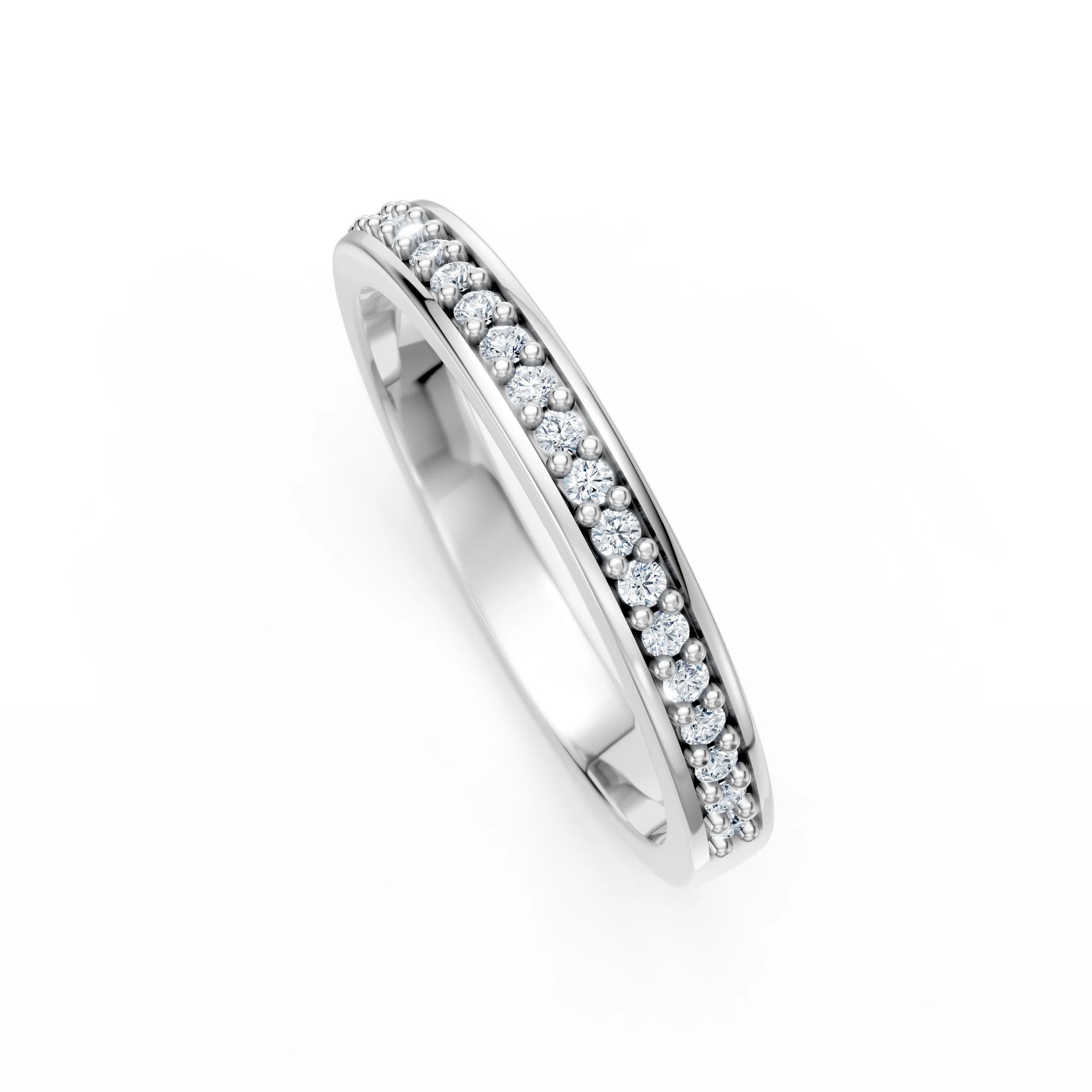 0.16 Karat Pırlanta Yarımtur Yüzük