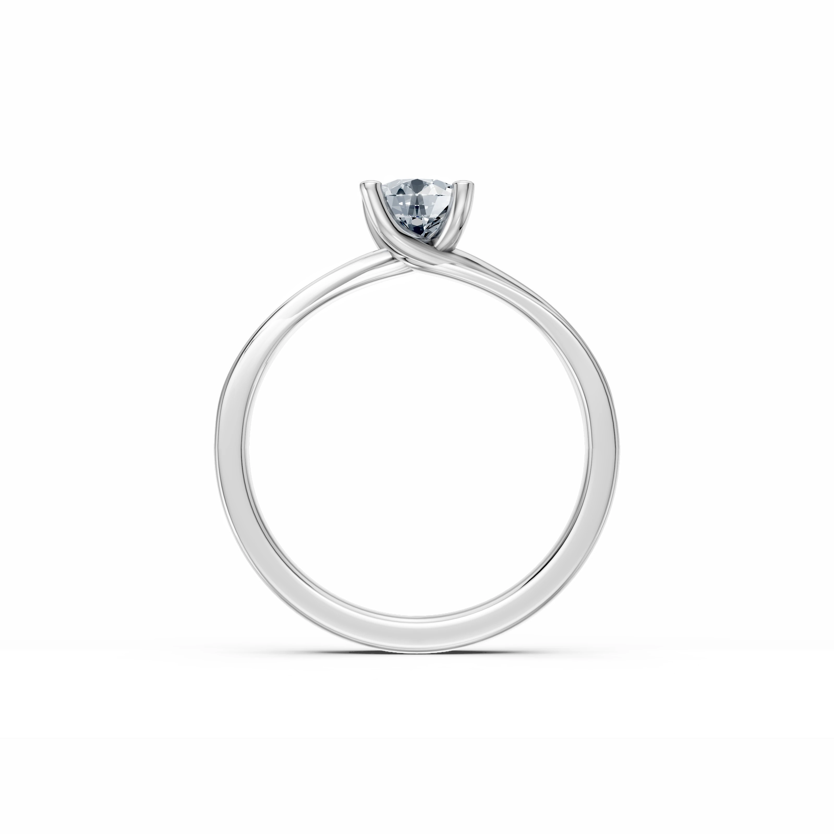 0.55 Karat Pırlanta Tektaş Yüzük