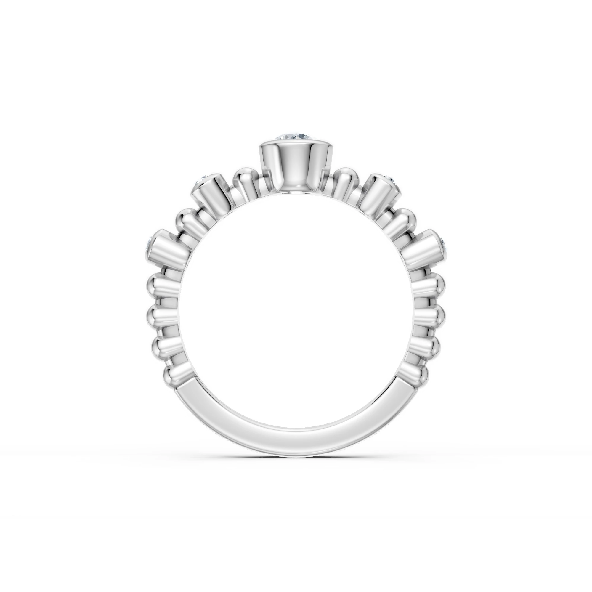 0.35 Karat Pırlanta Melody Tasarım Yüzük