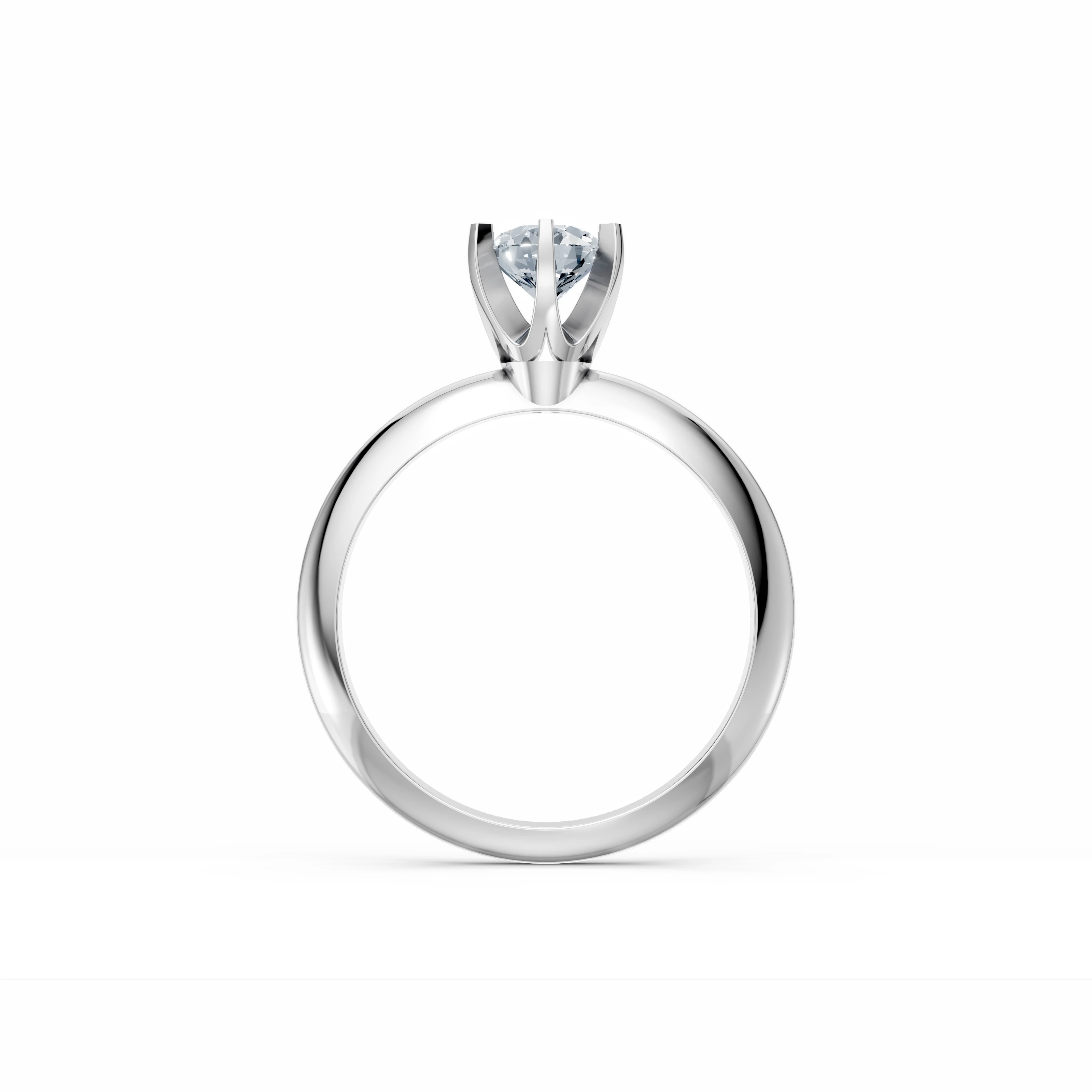 0.50 Karat Pırlanta Tektaş Yüzük