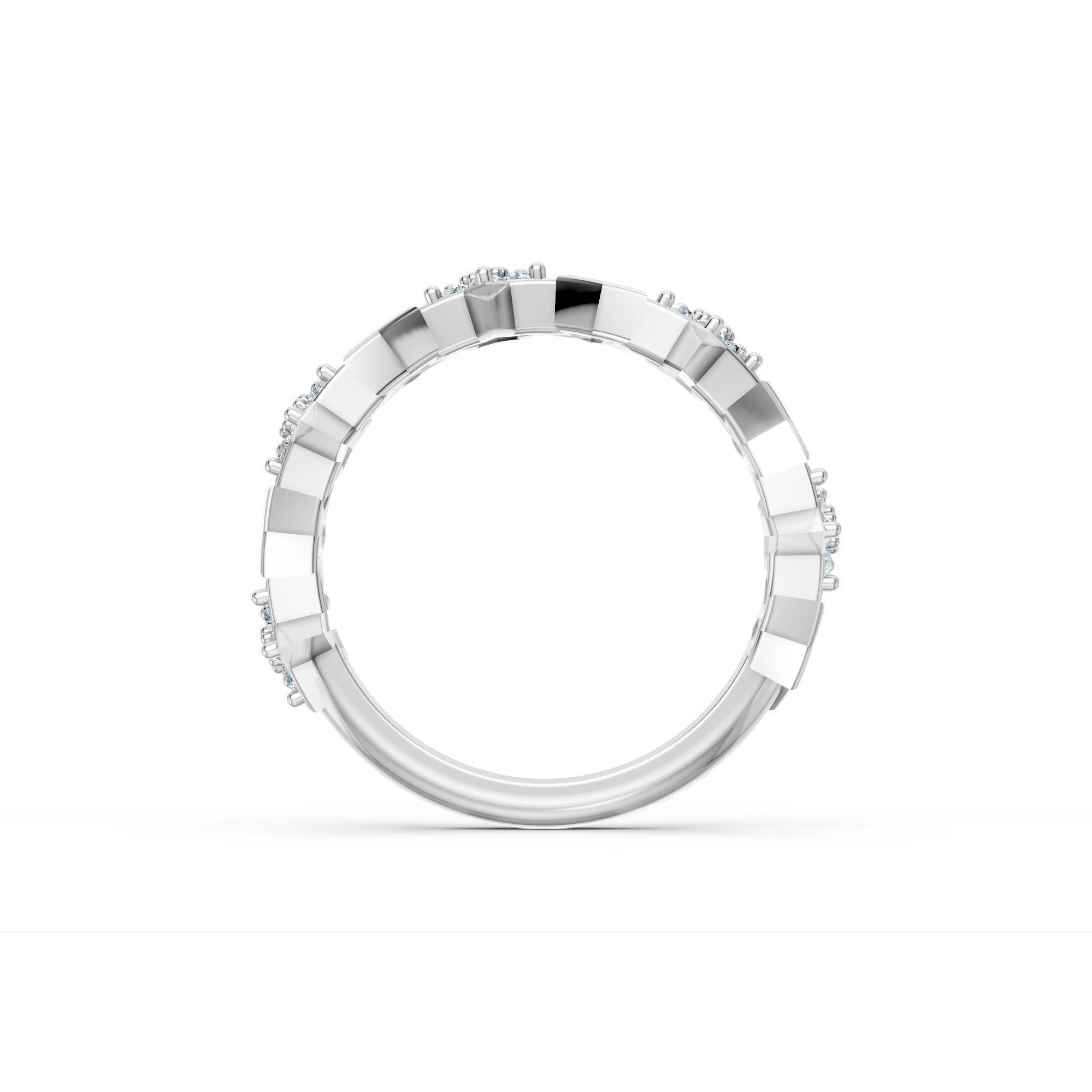 0.23 Karat Pırlanta Safir Yıldız Tasarım Yüzük