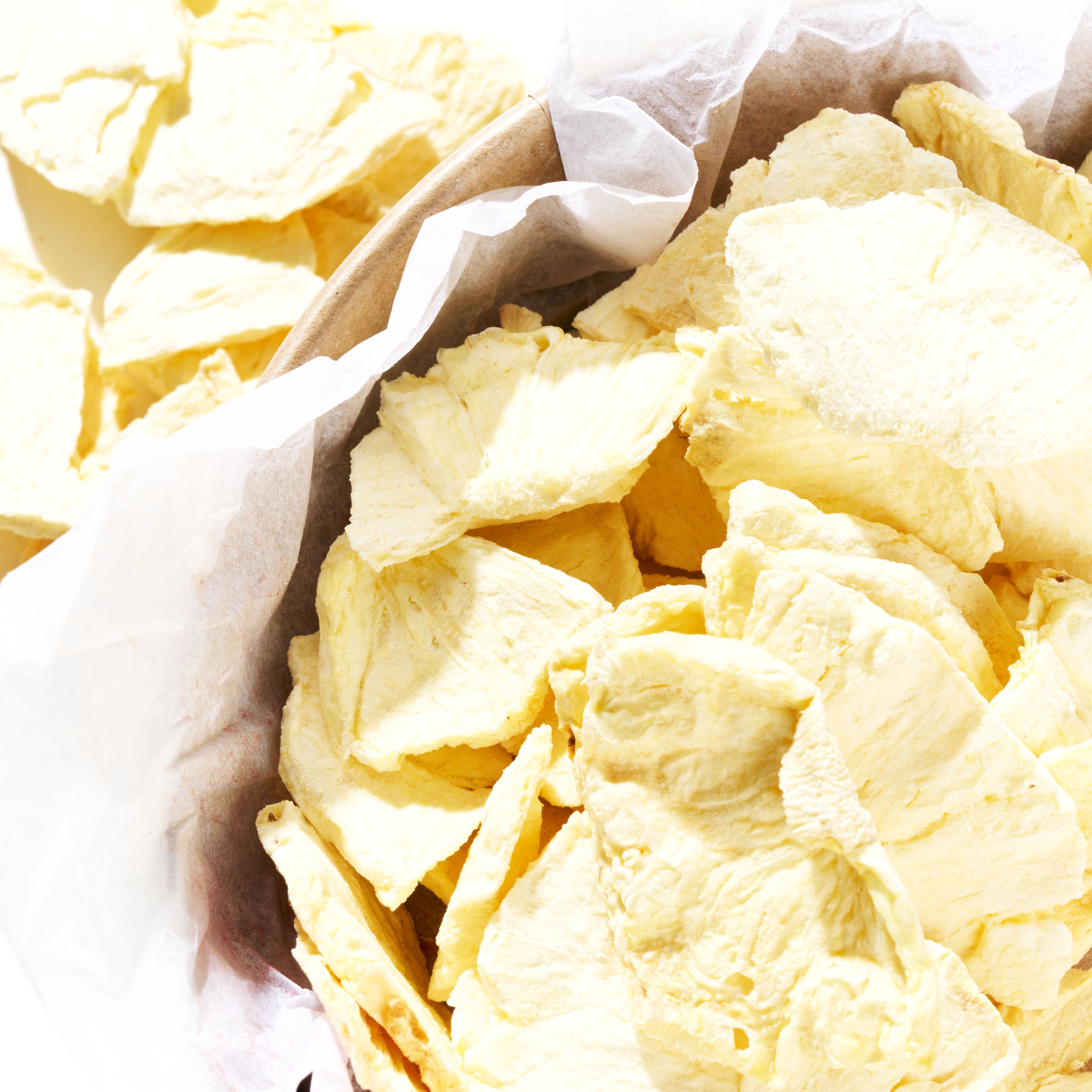 Ananas Kuru Meyve Cipsi (Freeze Dried)