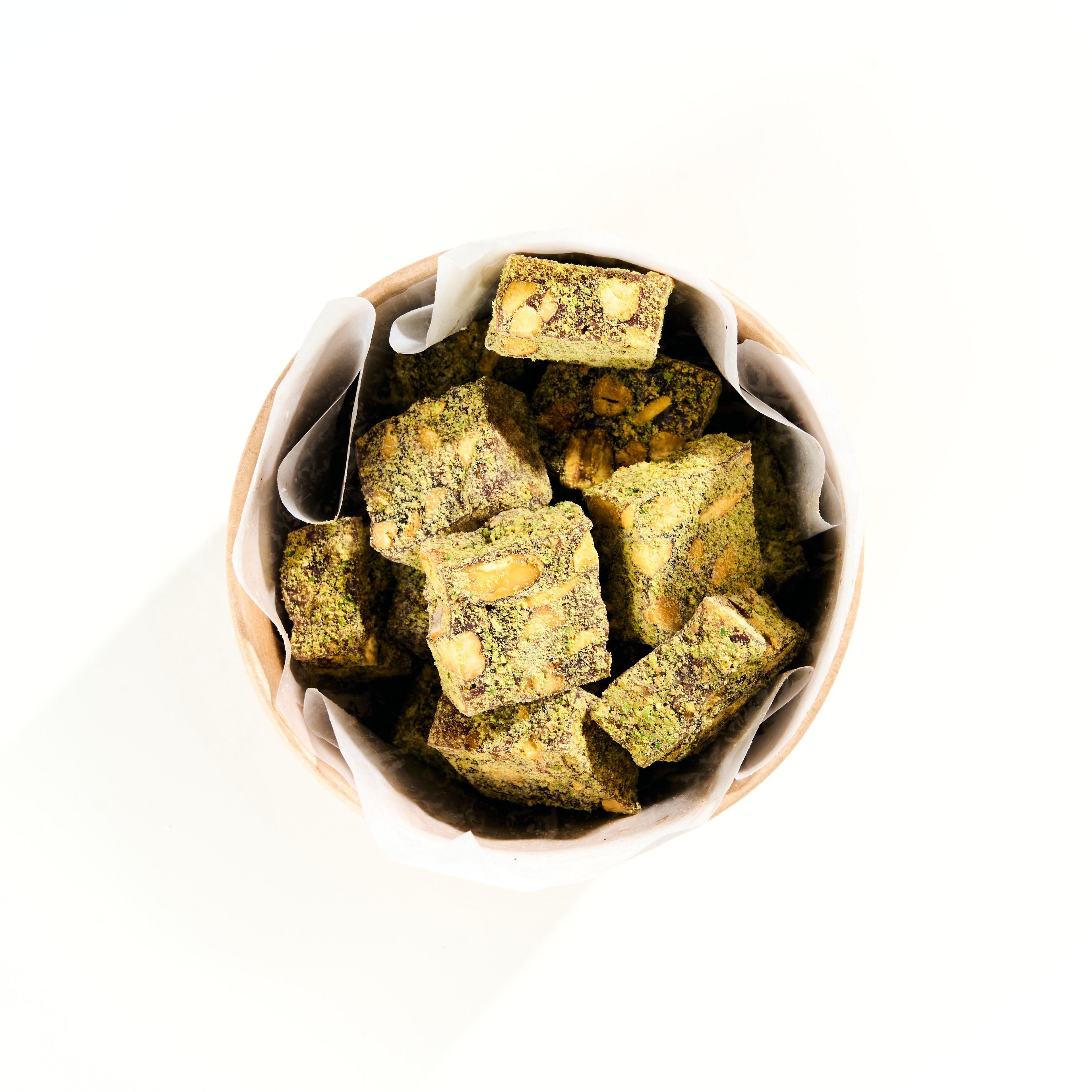 Antep Fıstıklı Nar Aromalı Sarma Lokum image