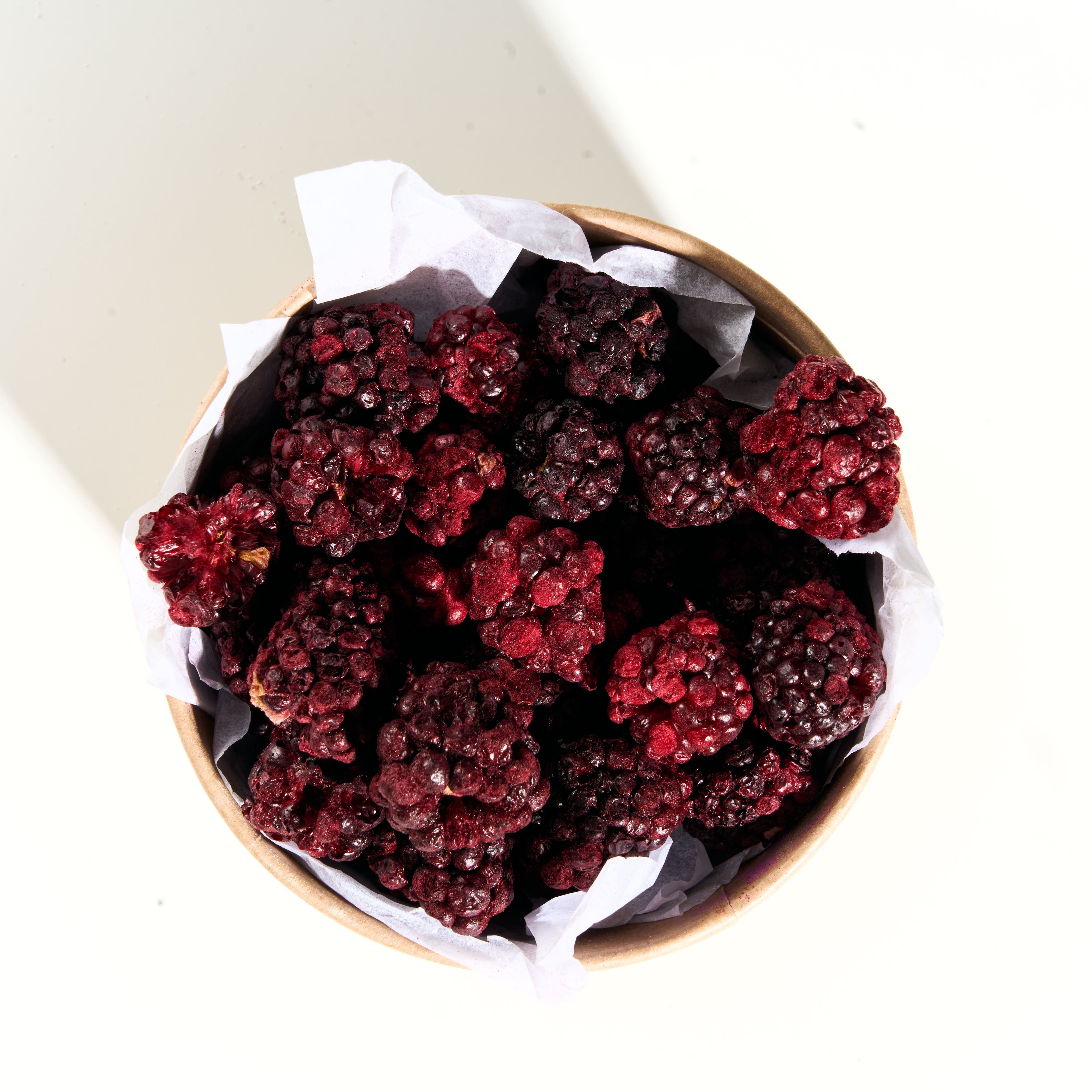 Böğürtlen Kuru Meyve Cipsi (Freeze Dried)