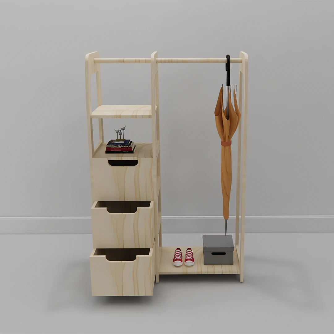 Woni Kidjoy Drawer Askılık