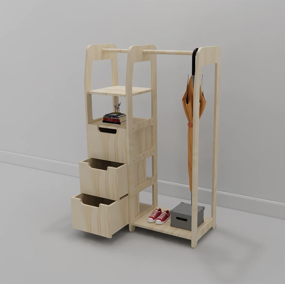 Woni Kidjoy Drawer Askılık