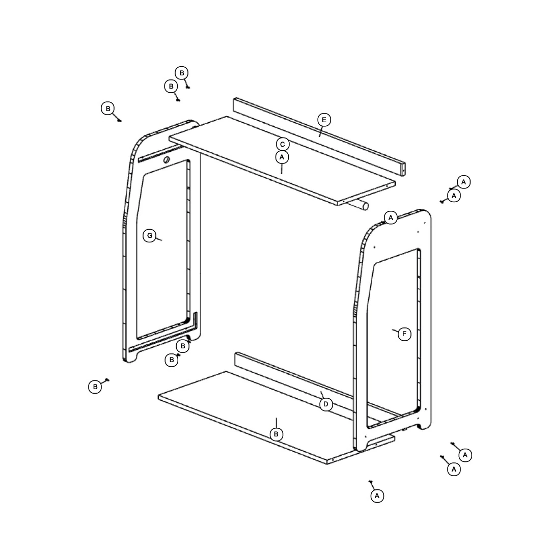 woni kidjoy Raflı Askılık