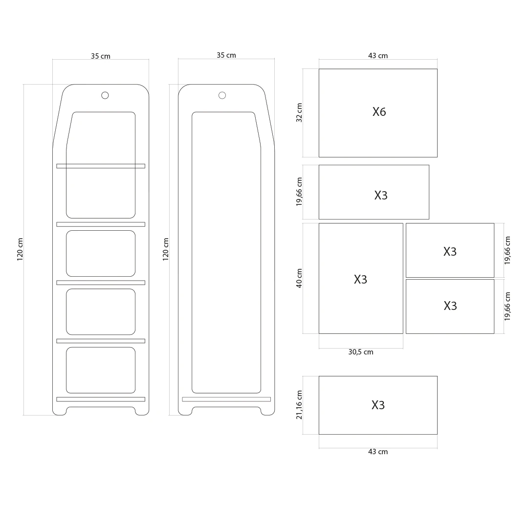 Woni Kidjoy Drawer Askılık