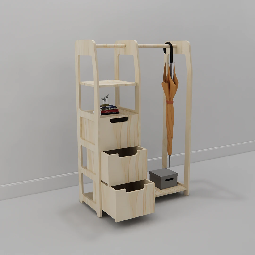 Woni Kidjoy Drawer Askılık