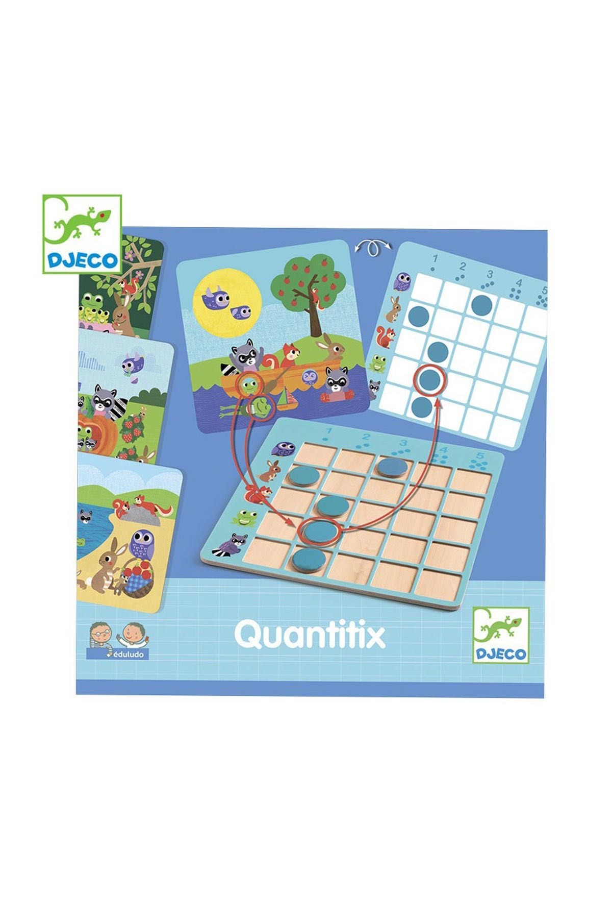 Djeco Hafıza Oyunları/Quantitix