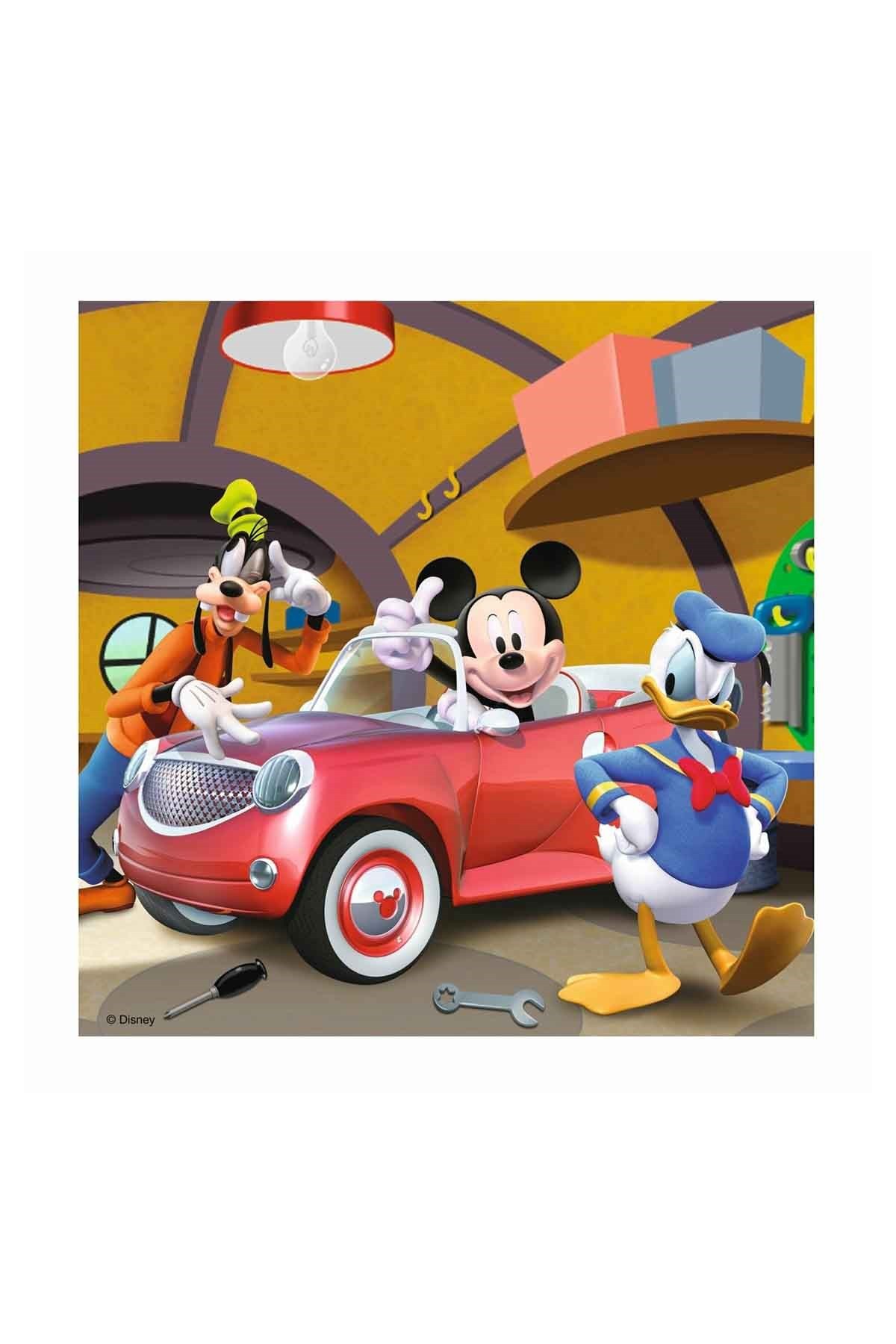 Ravensburger Wd Mickey Club Houser 3x49 Parça Puzzle 92475