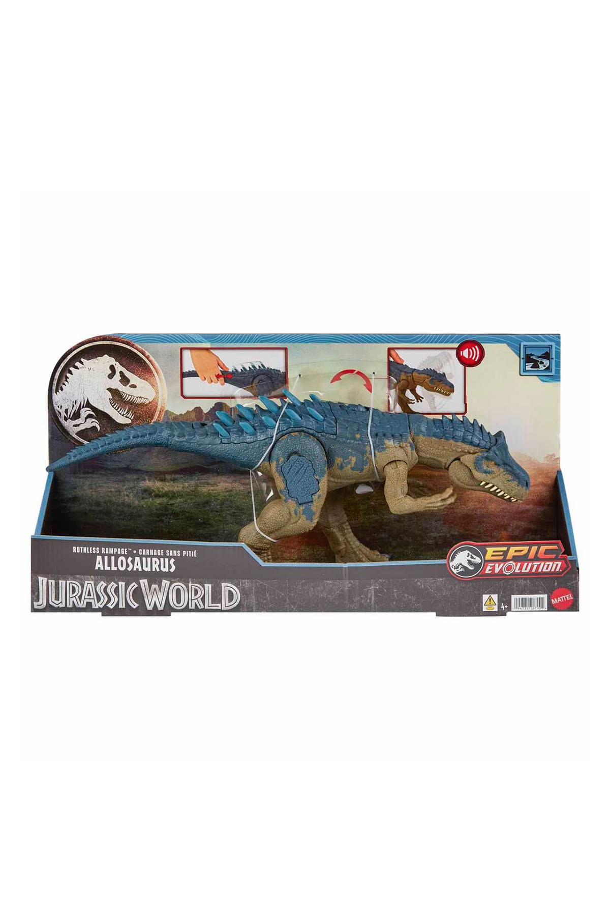 Jurassic World Sesli Süper Güçlü Allosaurus Figürü 43 Cm HRX50