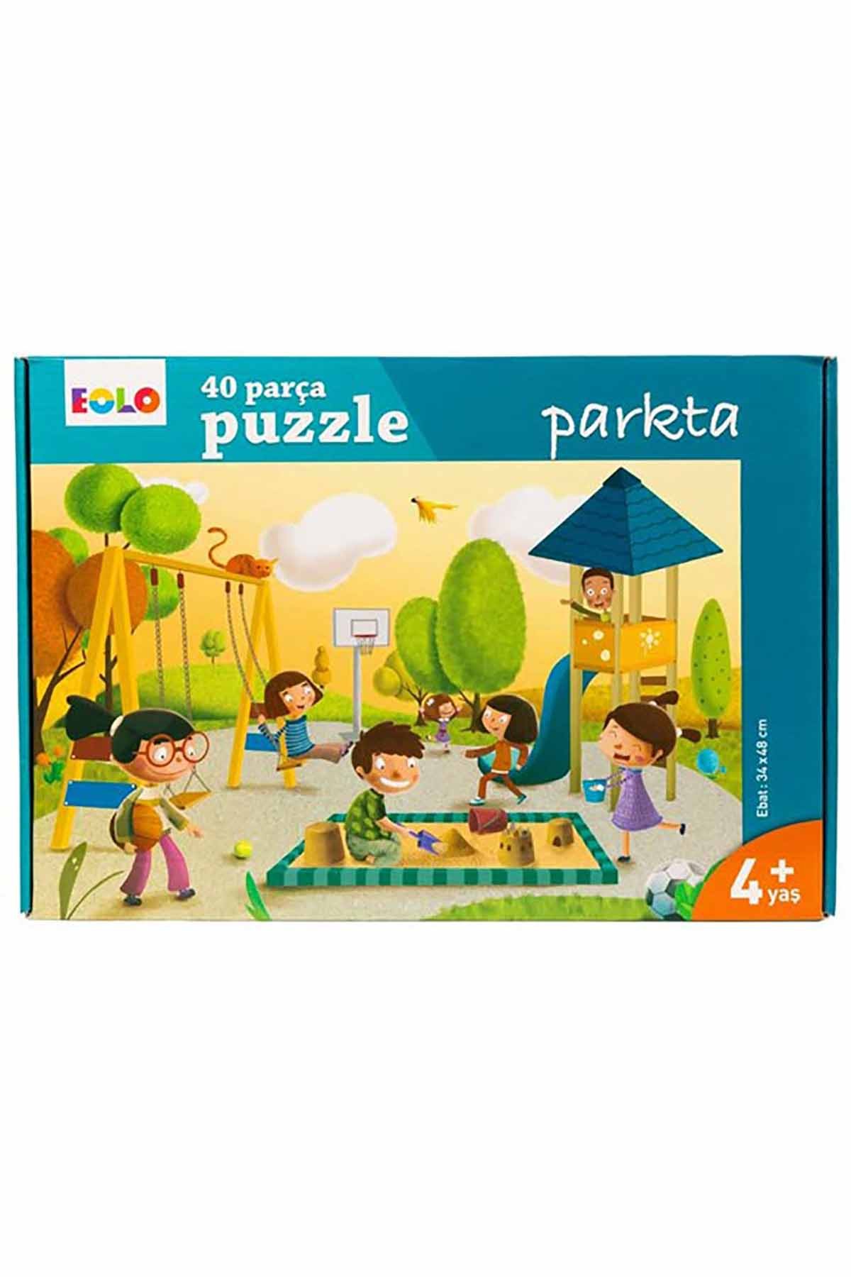 Eolo 40 Parça Puzzle Parkta