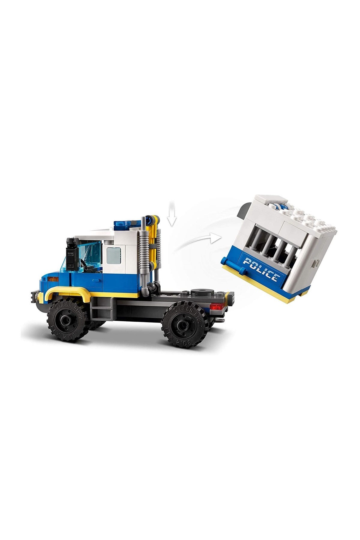 Lego City Mahkum Nakliye Aracı Yapım Seti 244 Parça
