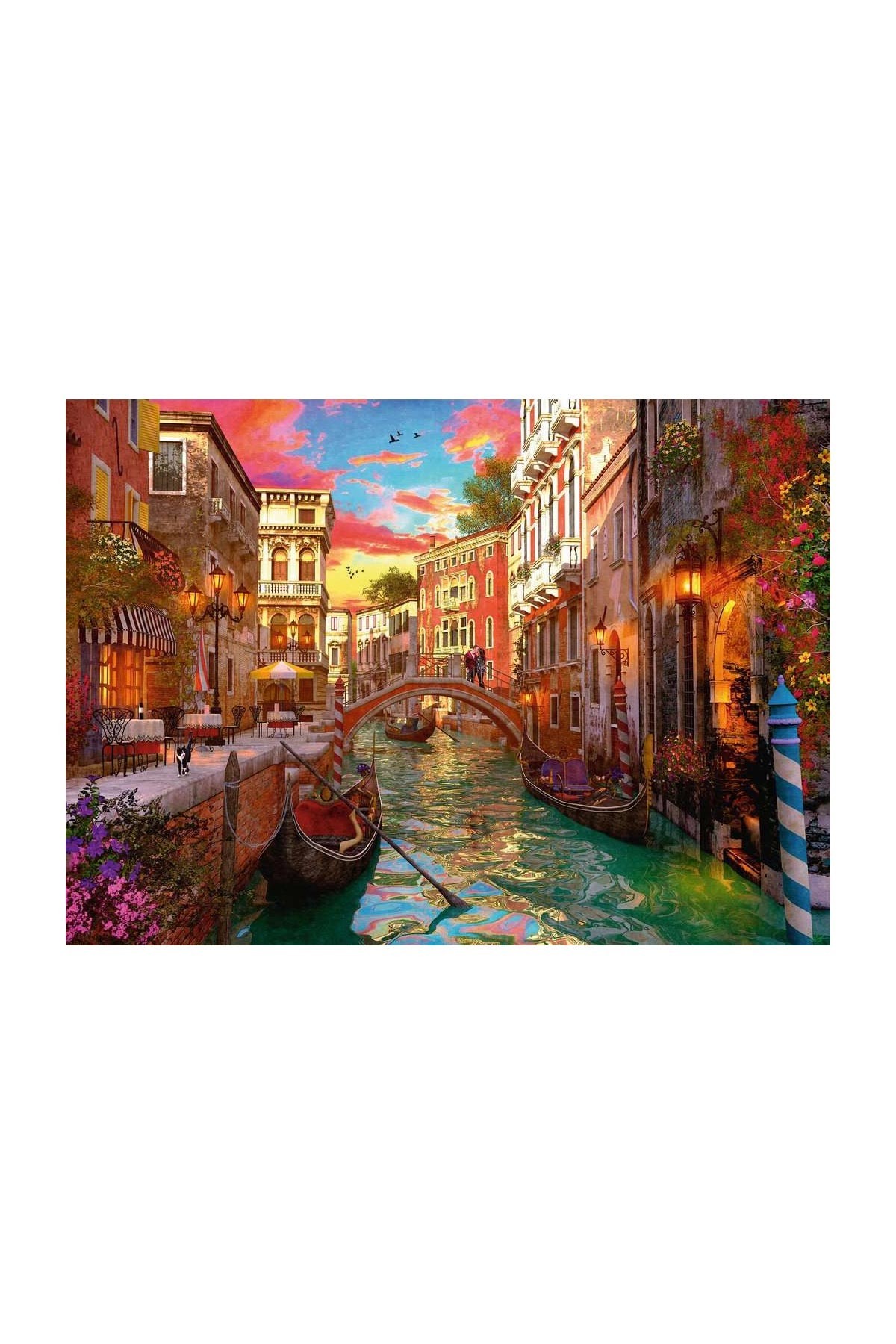 Ravensburger 1000 Parçalı Puzzle Venice Ramance-152629