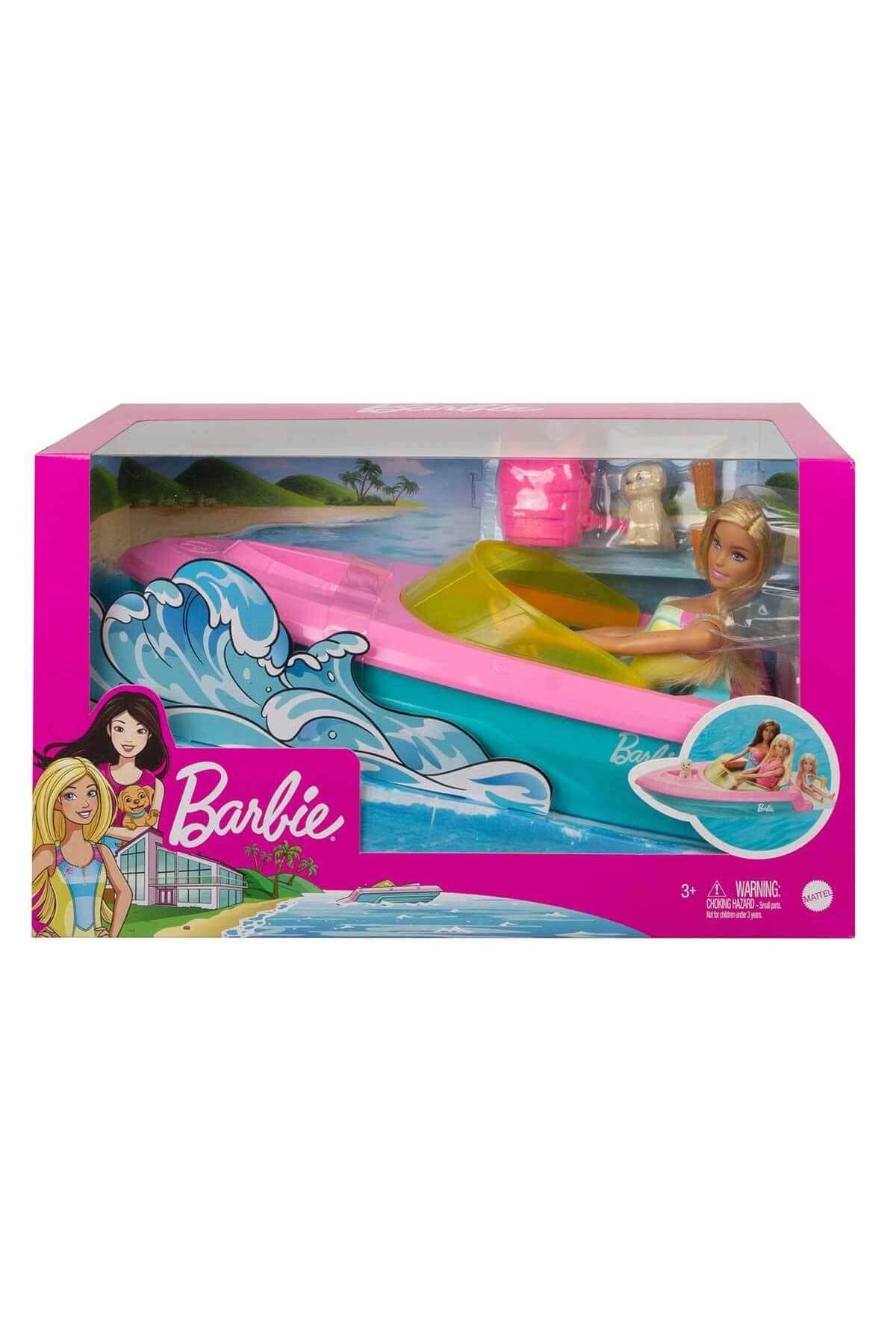 Barbie Bebek ve Teknesi Oyun Seti GRG30