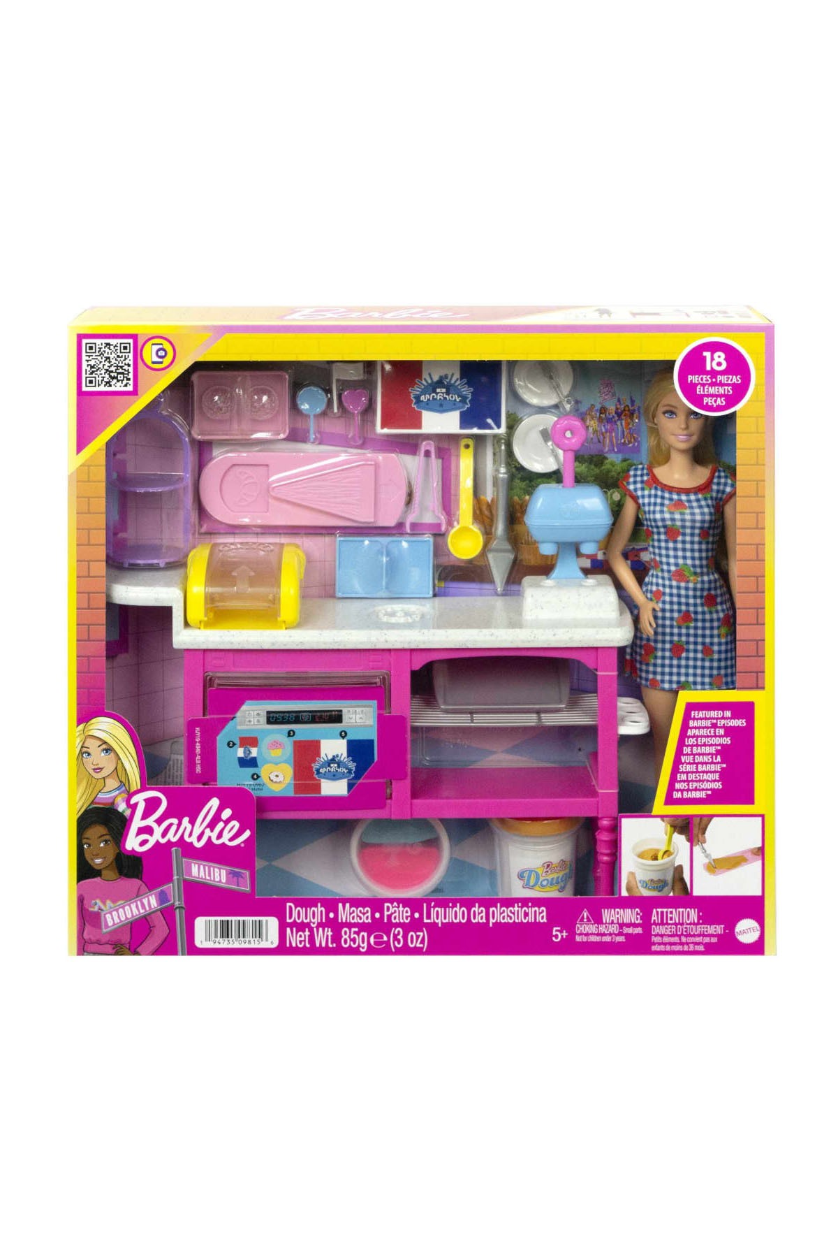 Barbie'nin Eğlenceli Kafesi Oyun Seti HJY19
