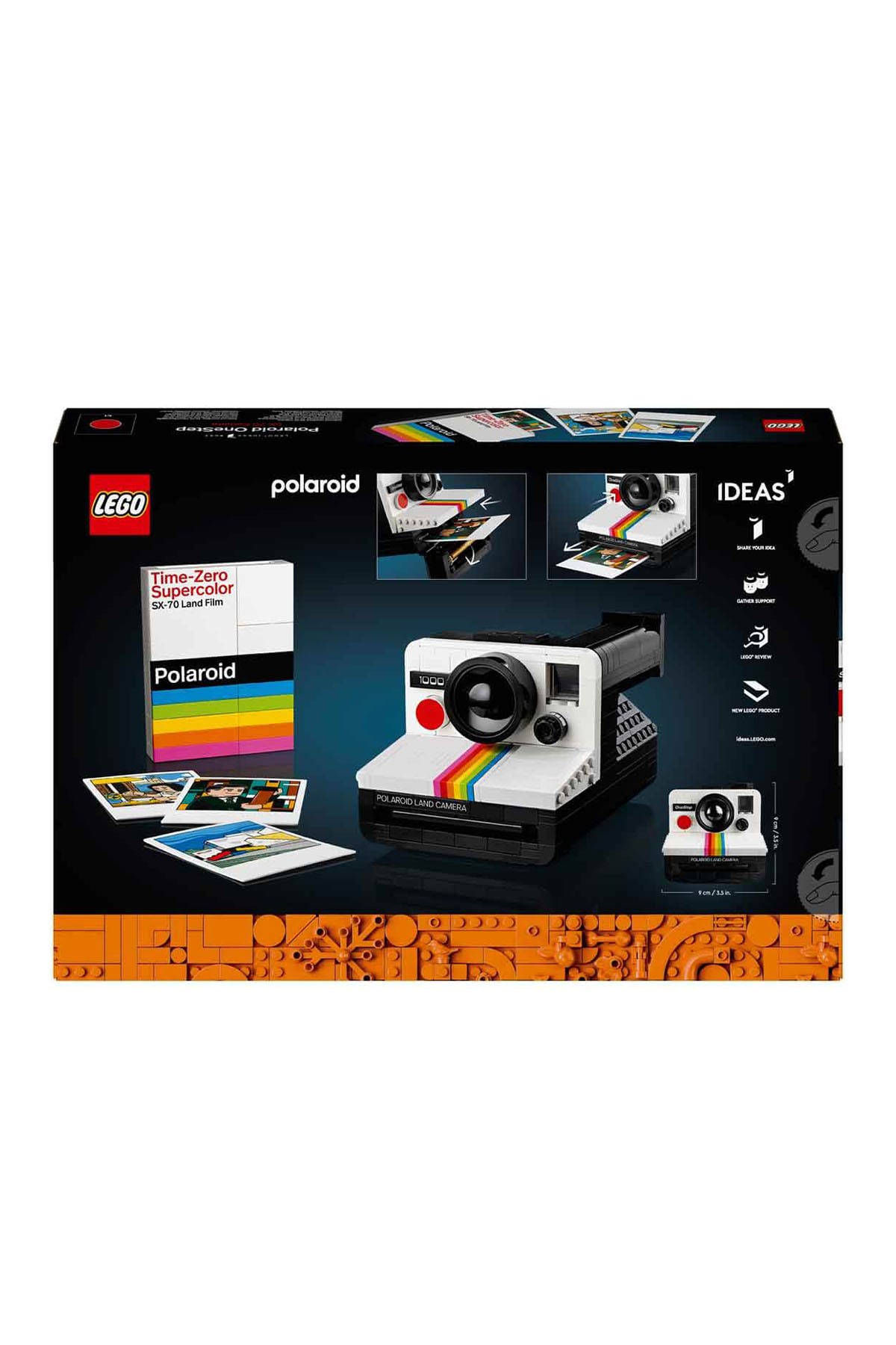 Lego Polaroid OneStep SX 70 Kamera LYT21345