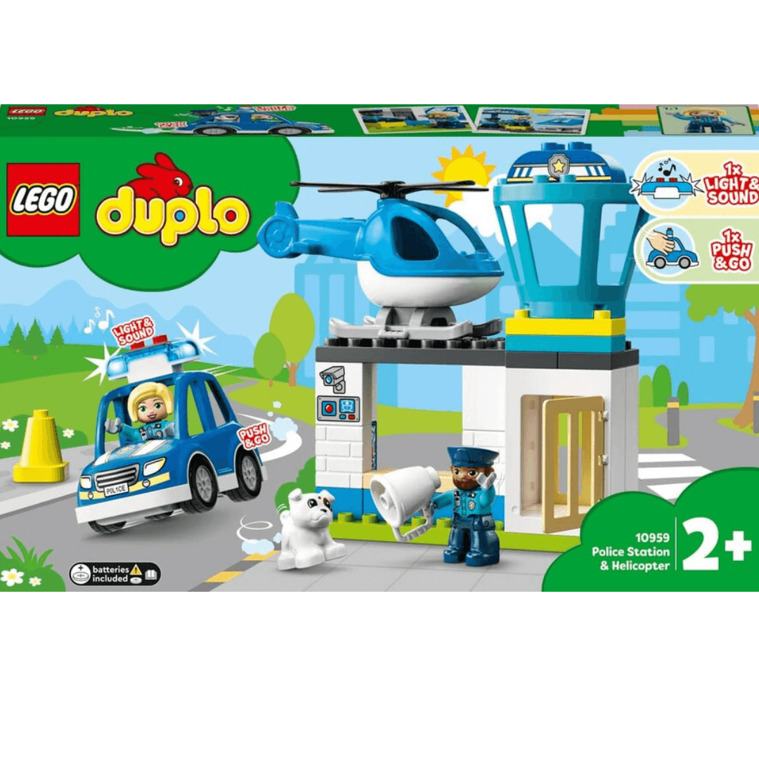 Lego Duplo Kurtarma Polis Merkezi ve Helikopter 10959